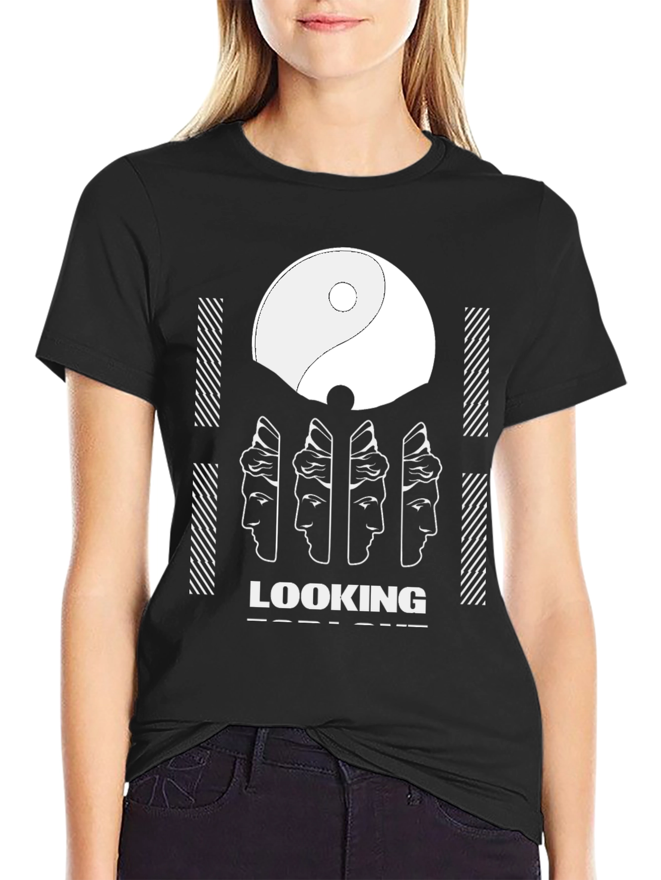 Yin Yang Looking T-Shirt
