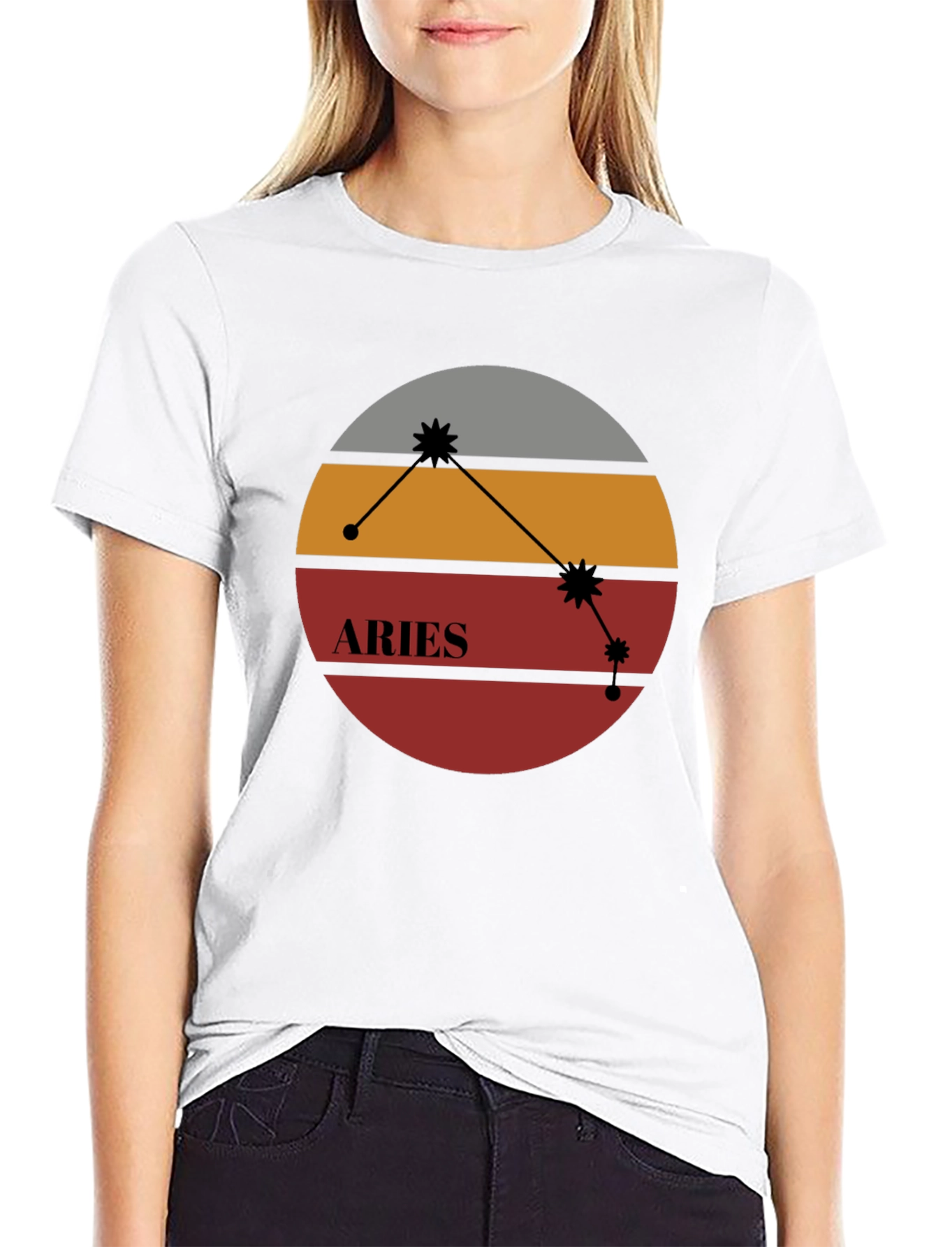 Aries Zodiac Sign T-Shirt