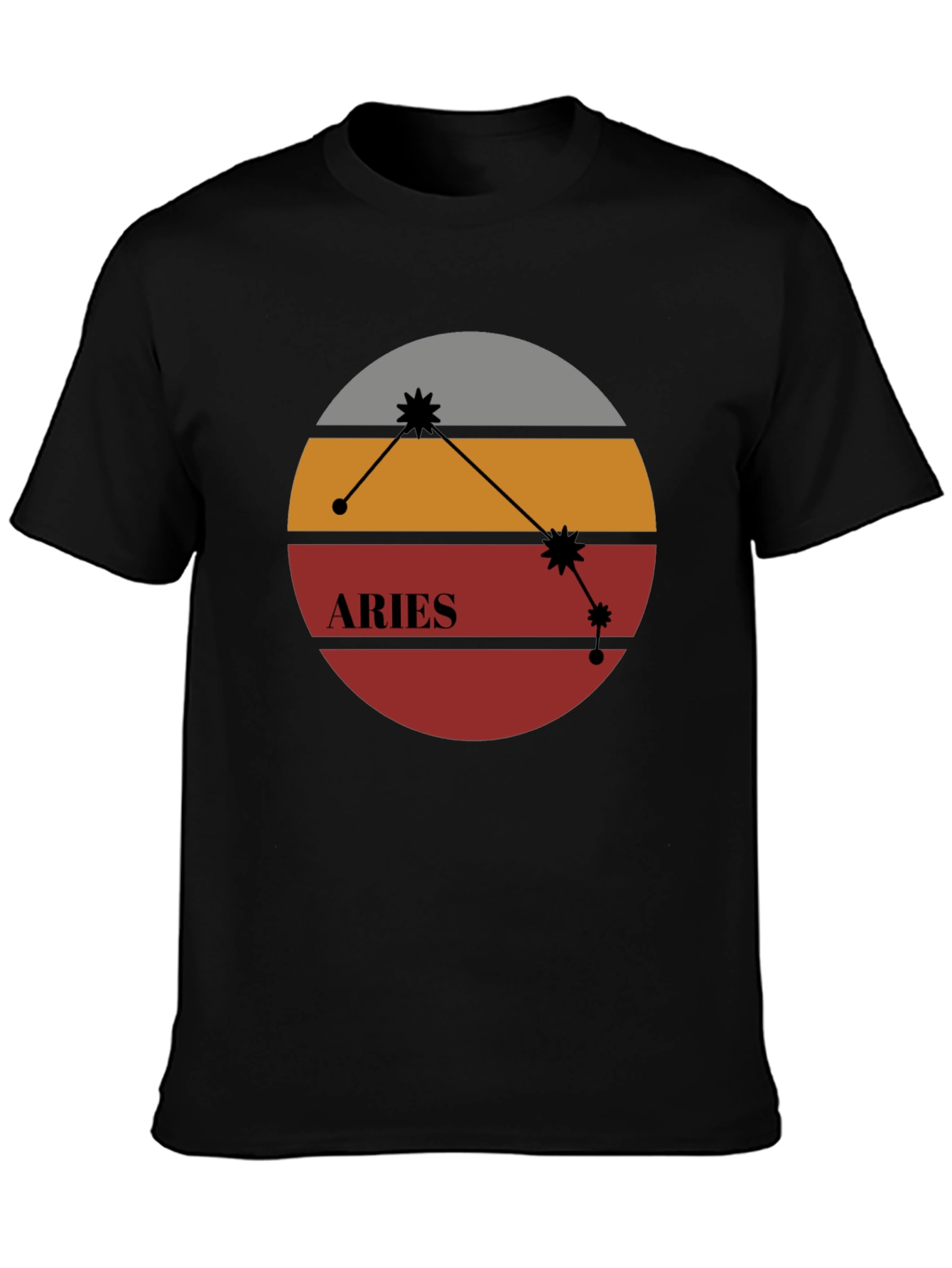 Aries Zodiac Sign T-Shirt