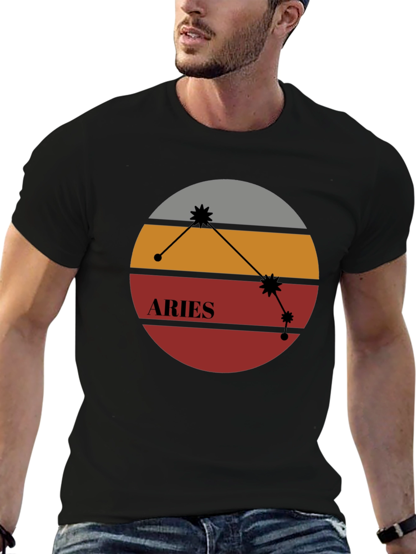 Aries Zodiac Sign T-Shirt