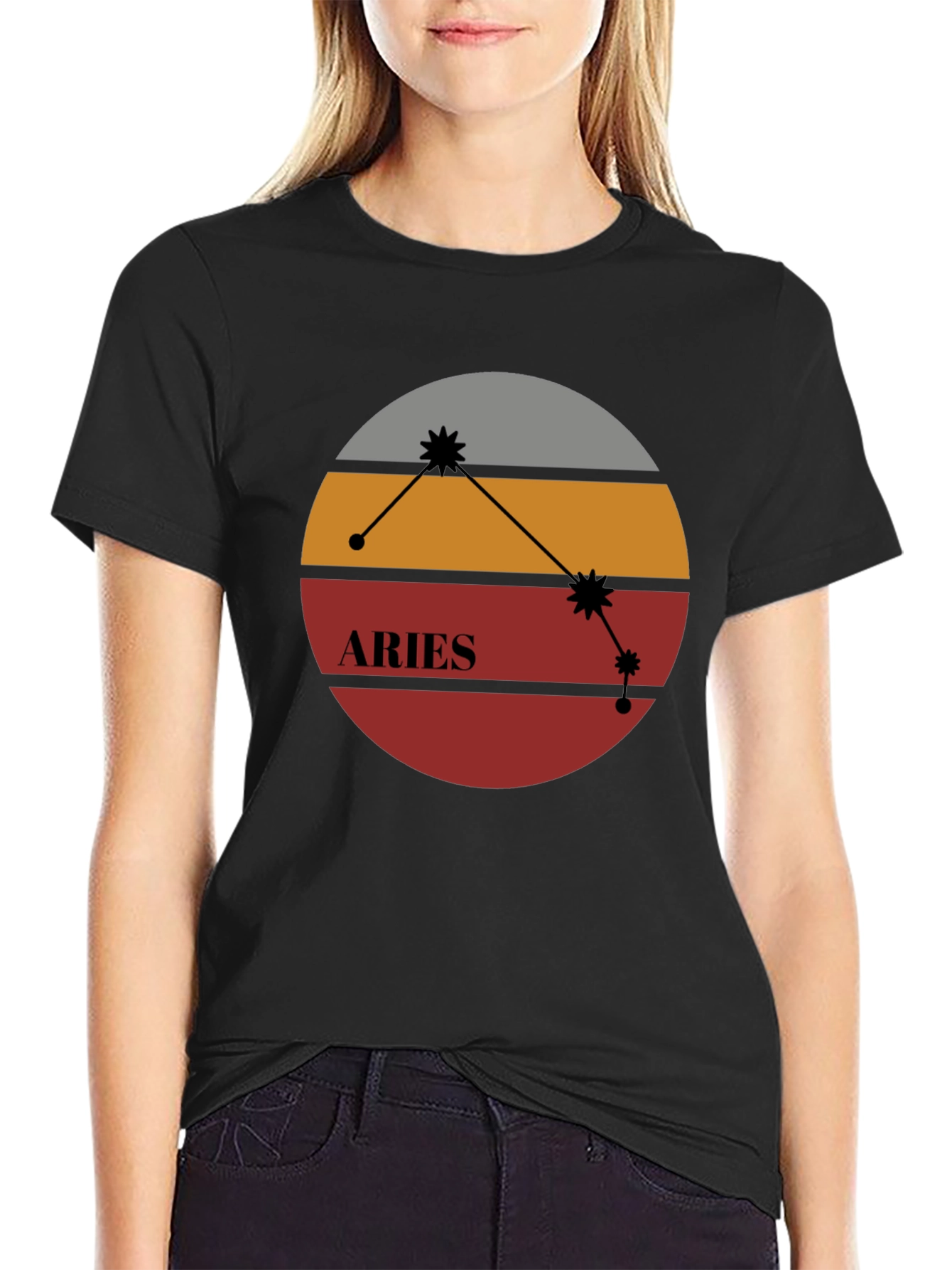Aries Zodiac Sign T-Shirt