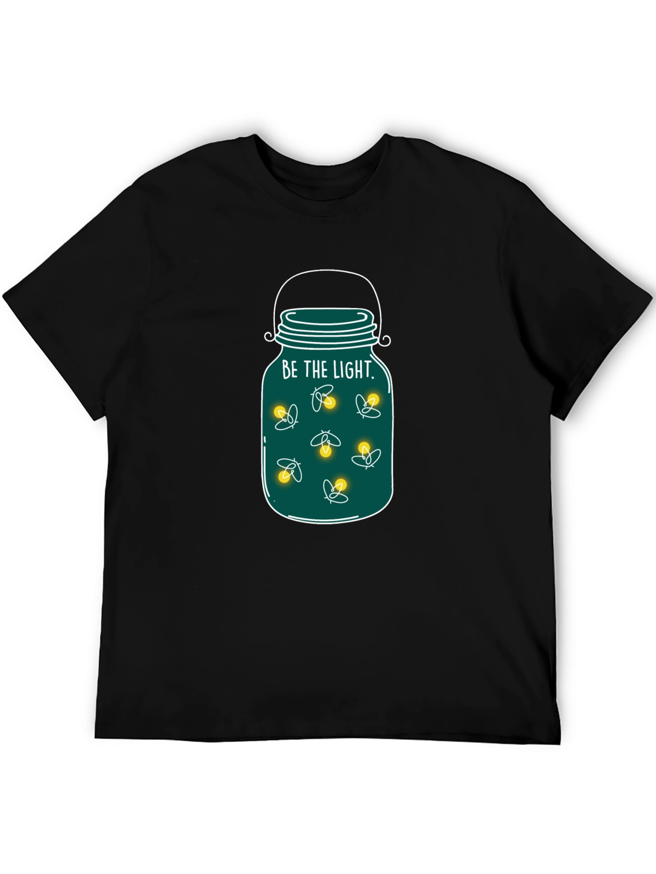 Be the Light Firefly Jar Graphic Tee