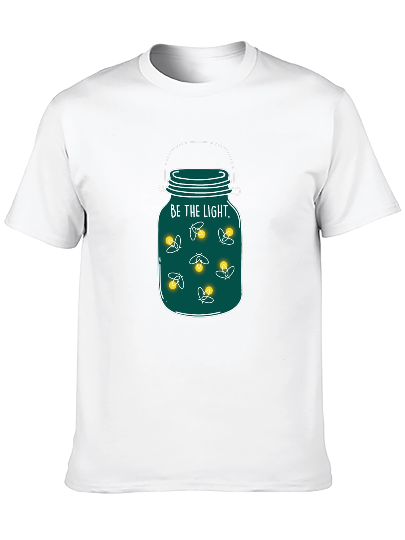 Be the Light Firefly Jar Graphic Tee