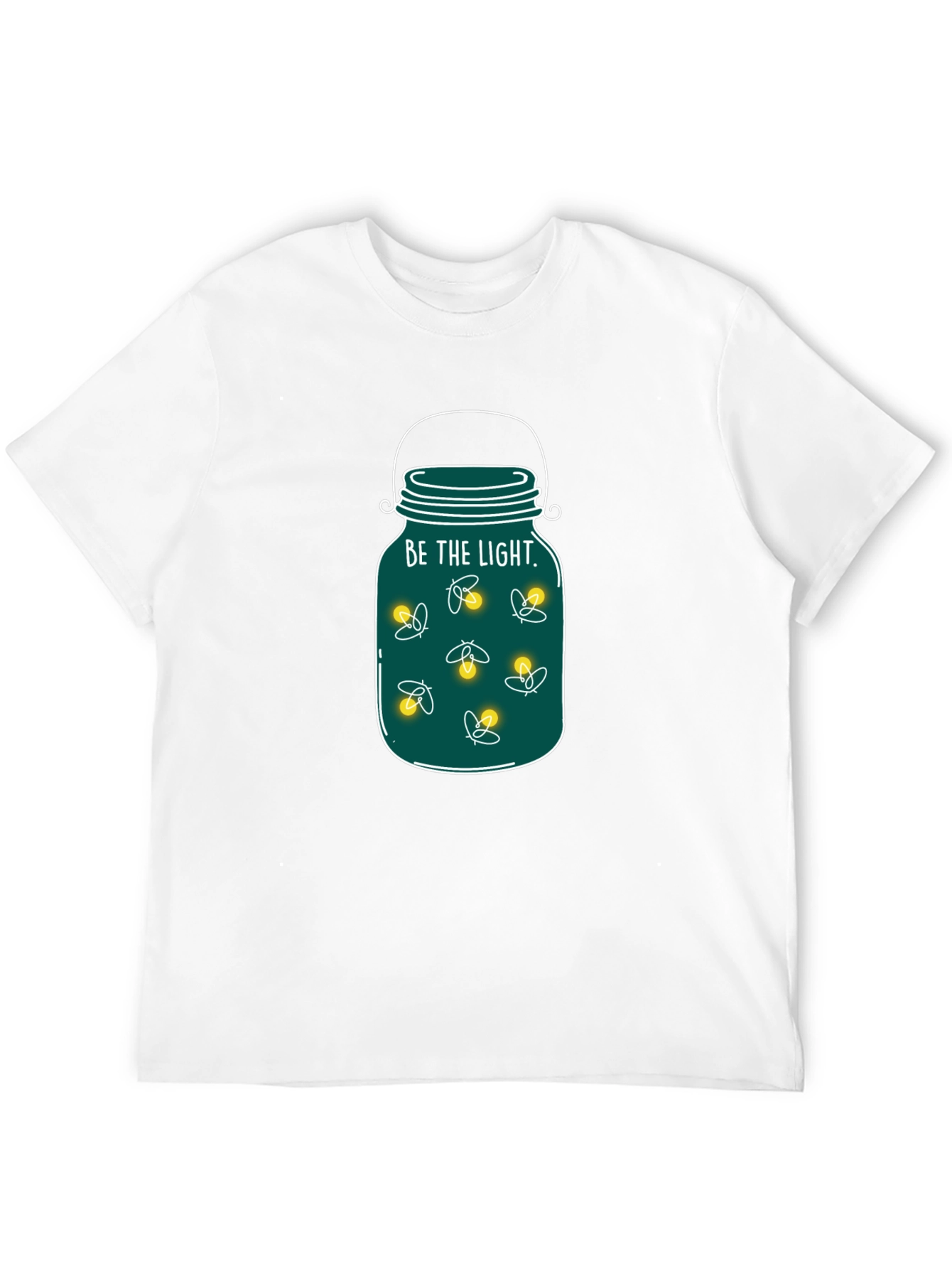 Be the Light Firefly Jar Graphic Tee