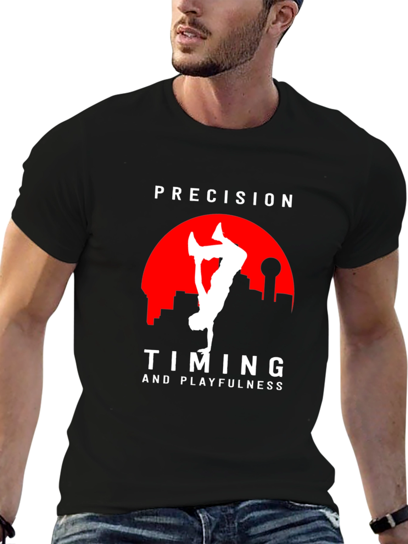 Precision Timing T-Shirt | Dance Silhouette Tee