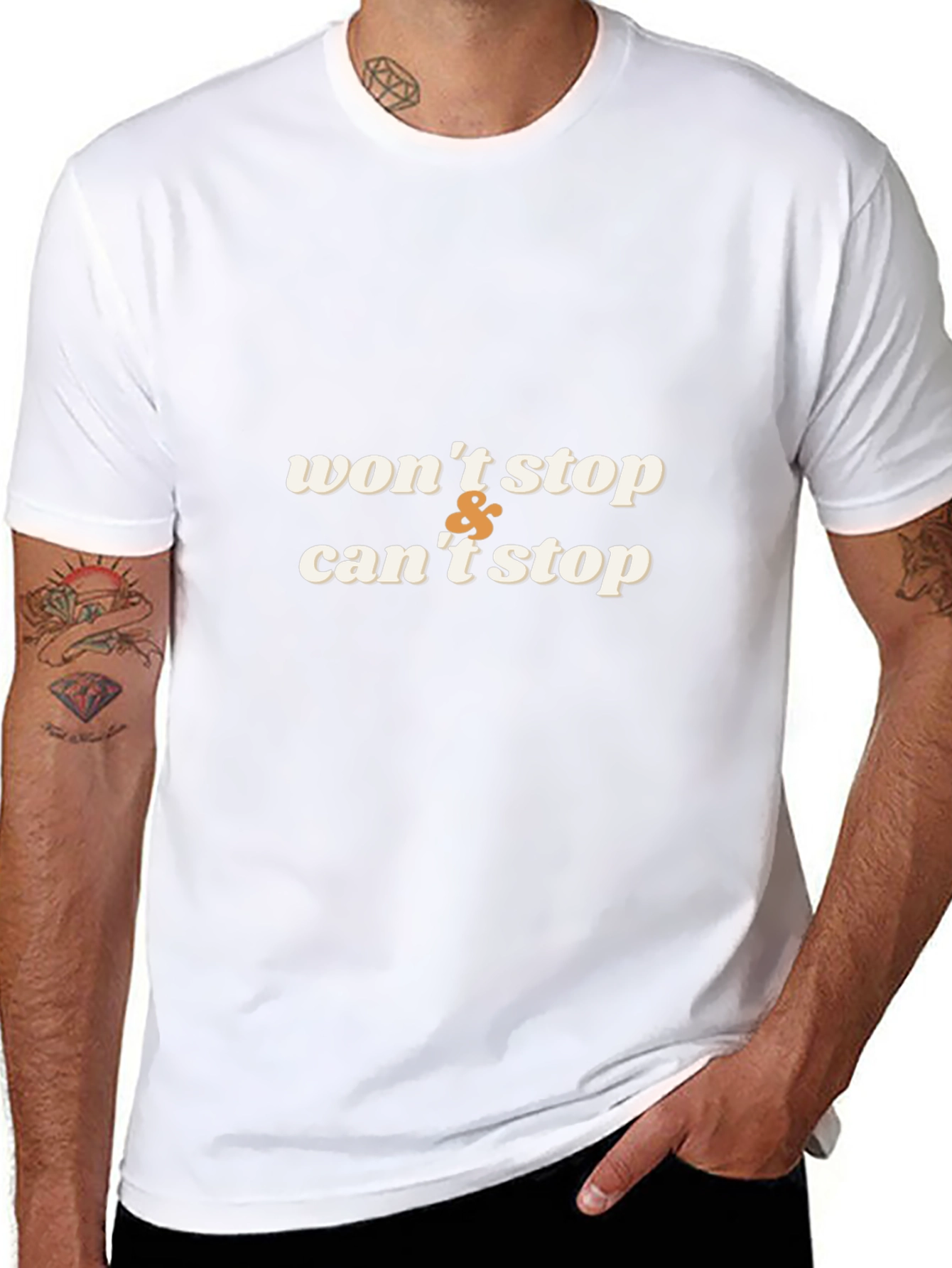 Wont Stop Cant Stop Graphic Tee