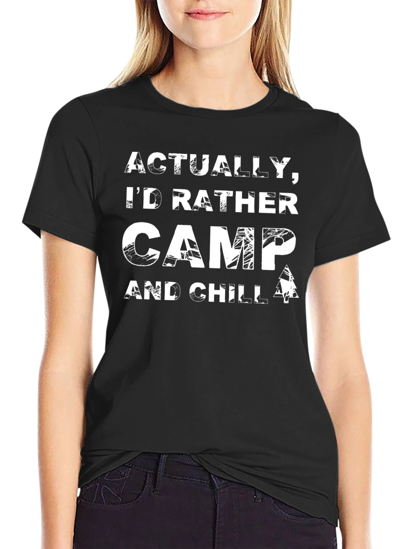 Camping Graphic T-Shirt: Camp & Chill
