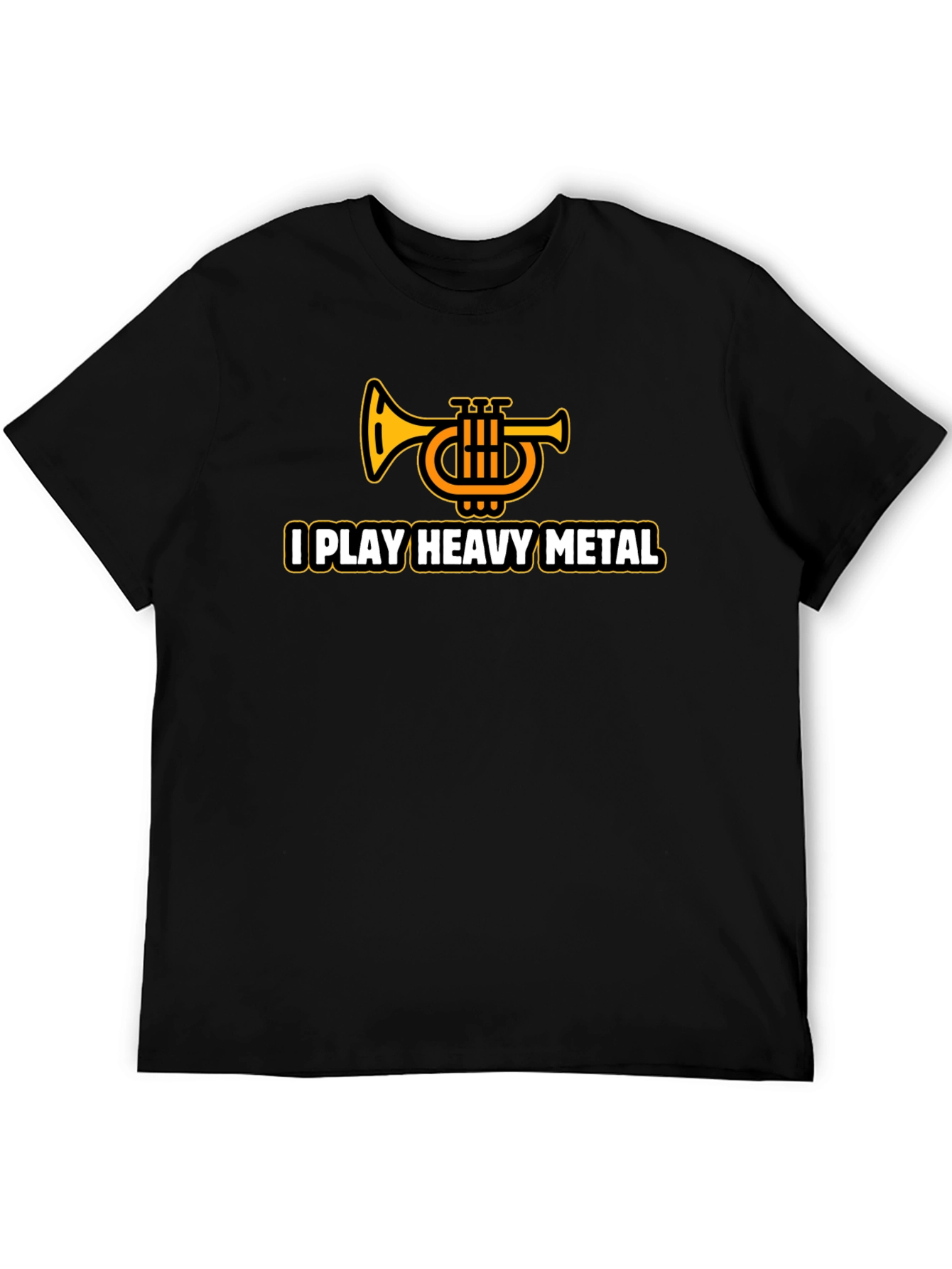 I Play Heavy Metal Trumpet T-Shirt