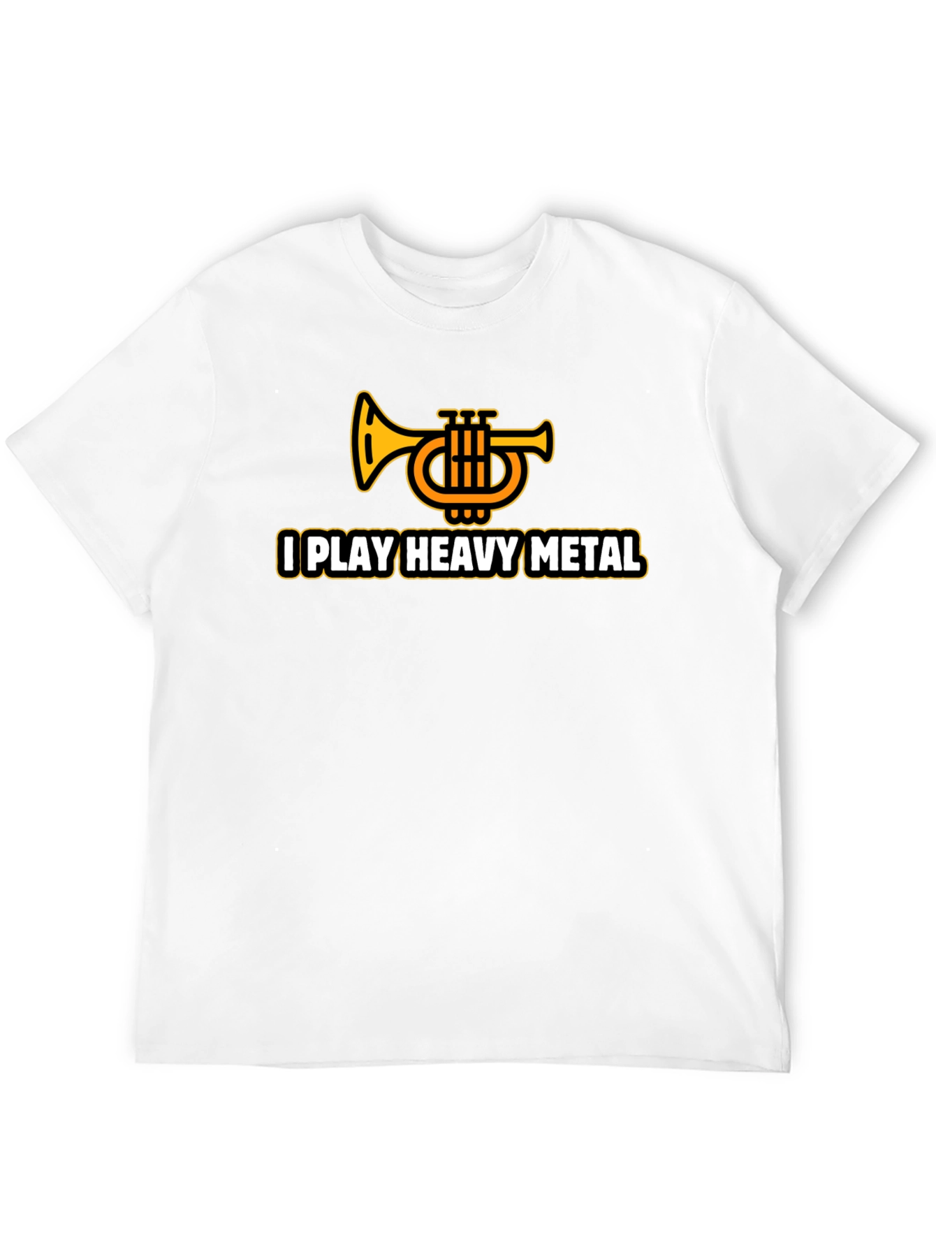 I Play Heavy Metal Trumpet T-Shirt