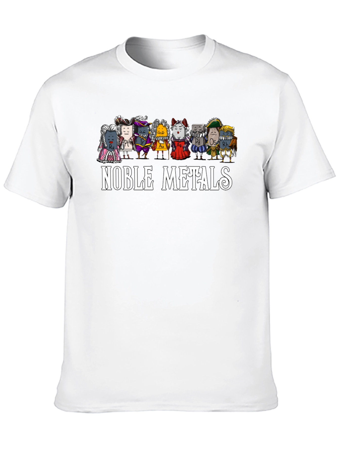 Noble Metals Graphic Tee - Chemistry T-Shirt