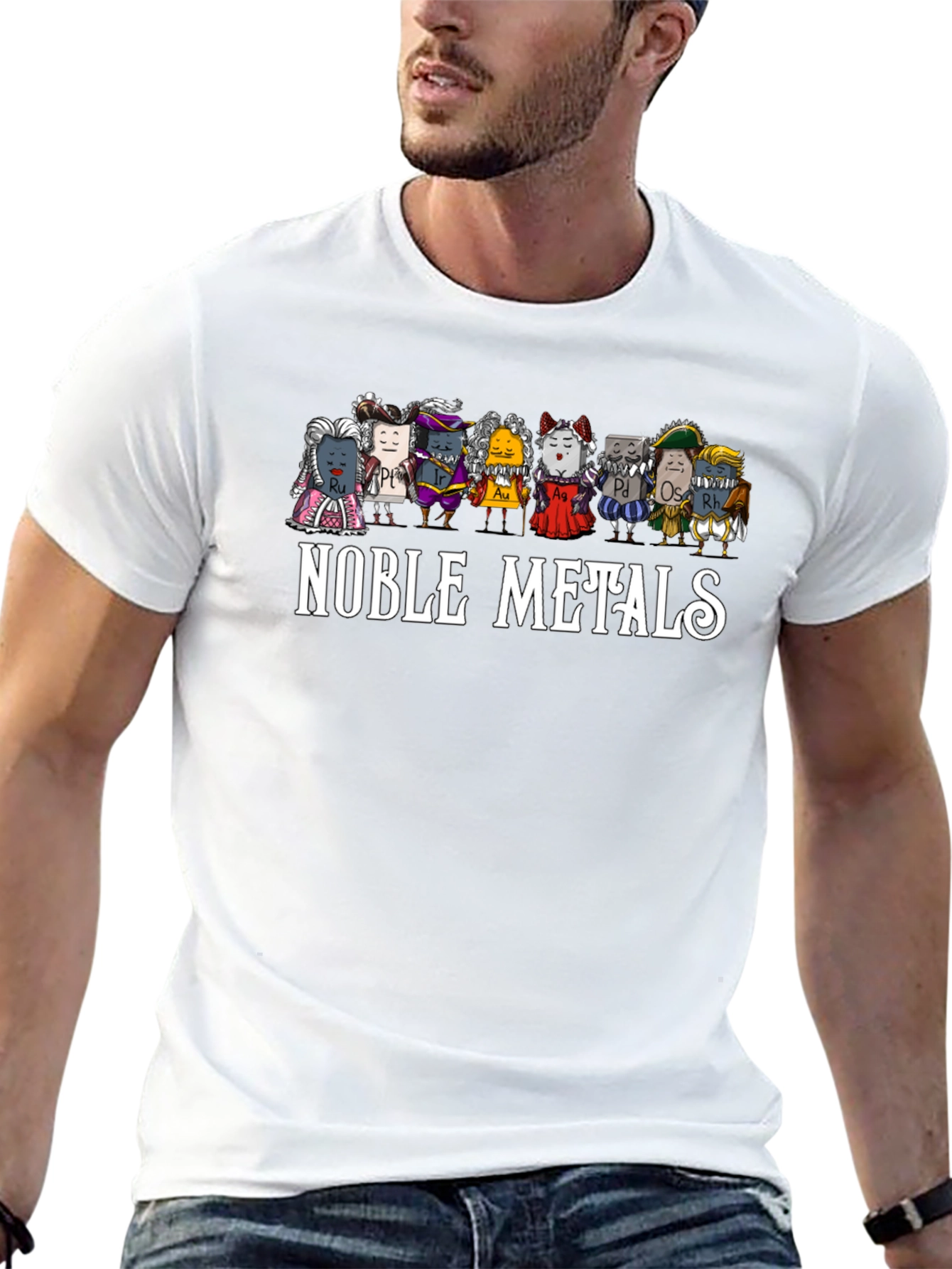 Noble Metals Graphic Tee - Chemistry T-Shirt