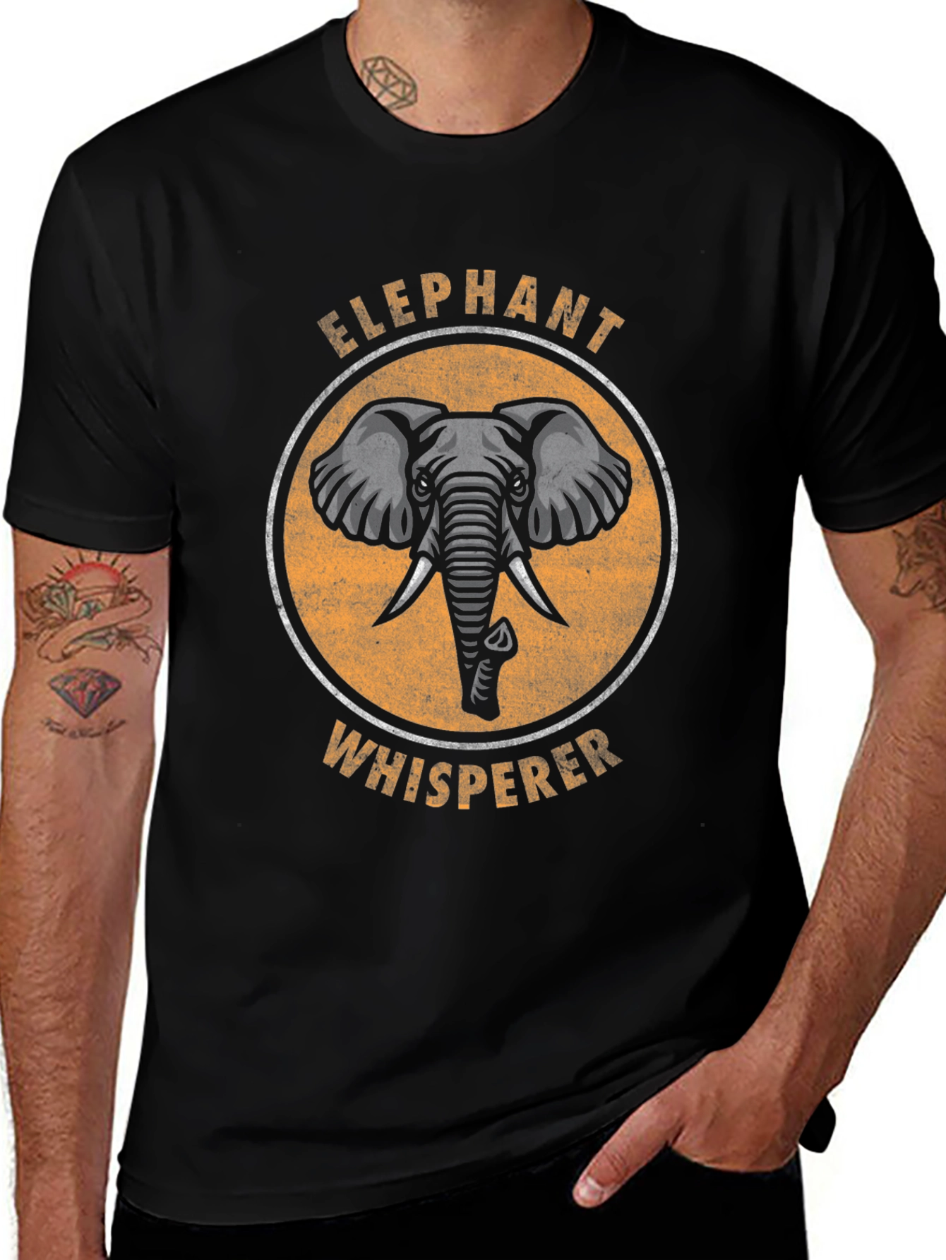 Elephant Whisperer Graphic T-Shirt