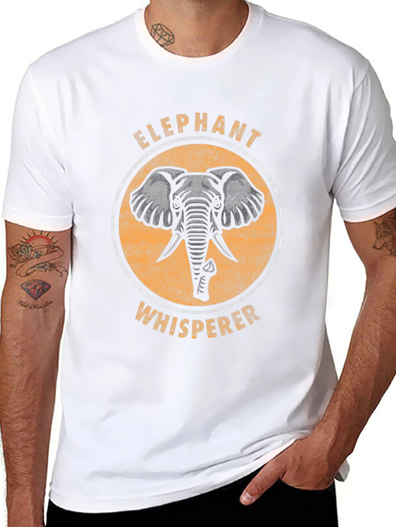 Elephant Whisperer Graphic T-Shirt