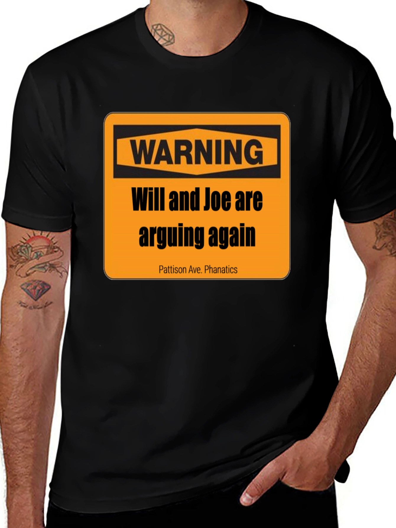 Warning: Will and Joe are Arguing T-Shirt