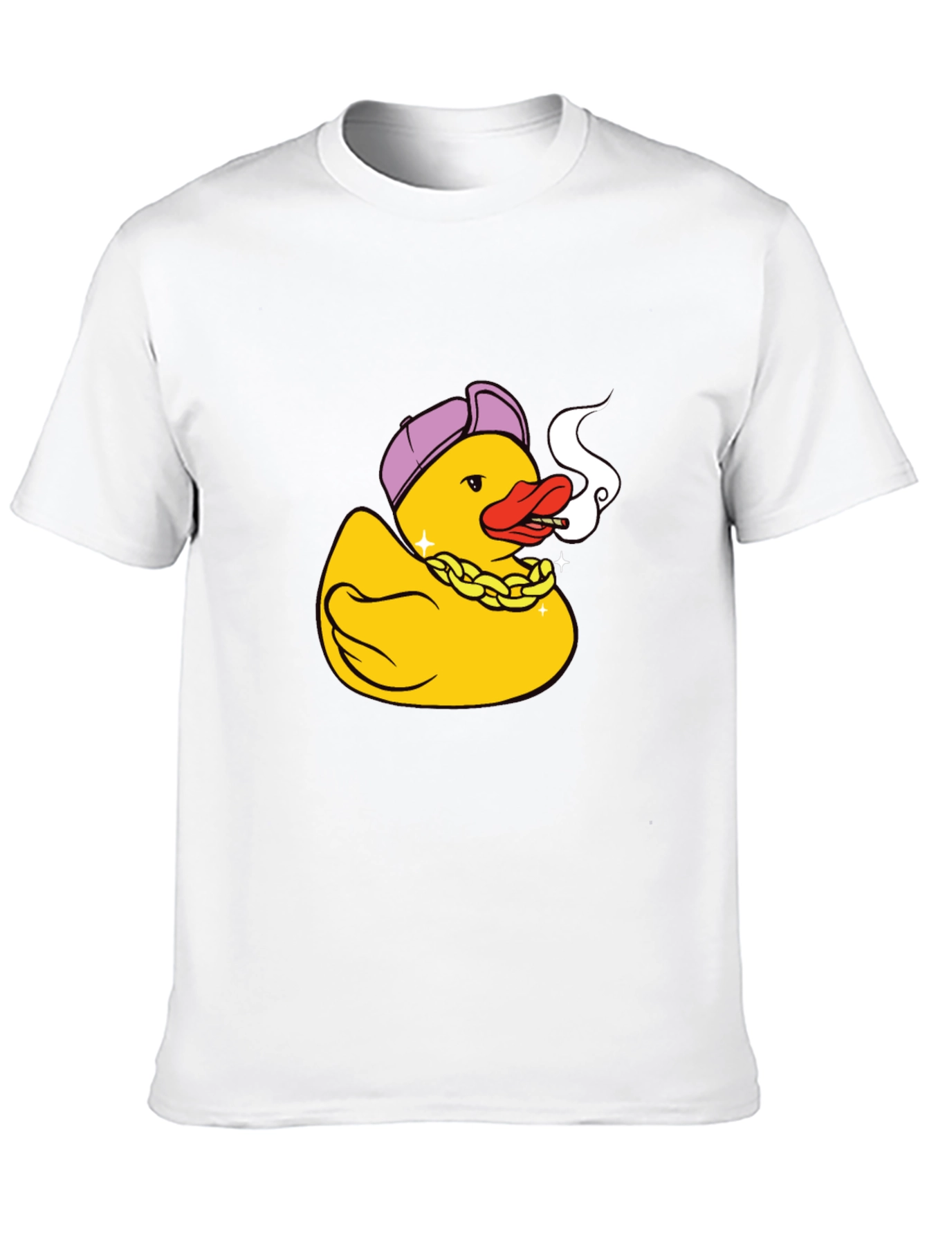 Gangster Duck Graphic Tee - Cool & Funny
