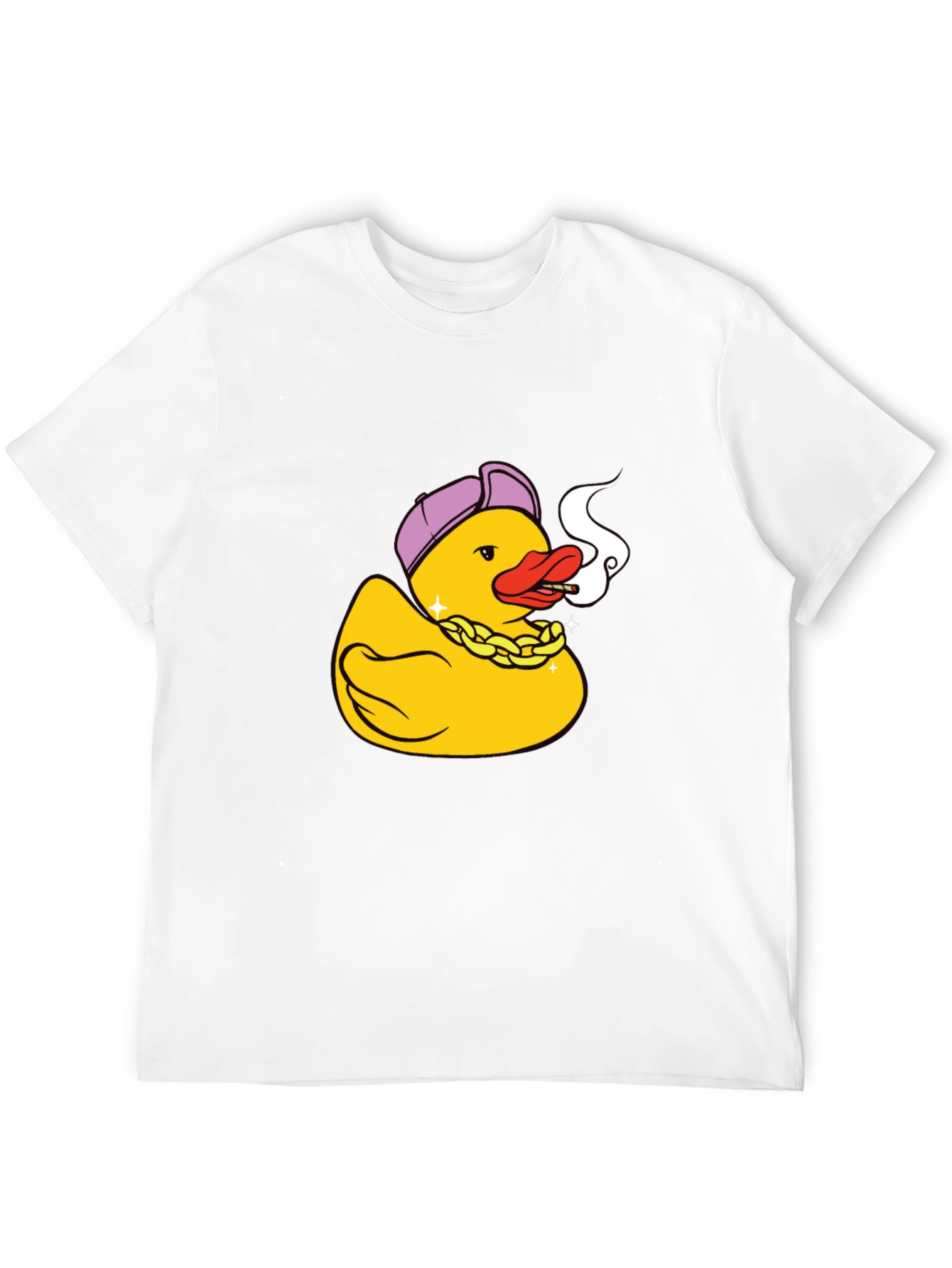 Gangster Duck Graphic Tee - Cool & Funny