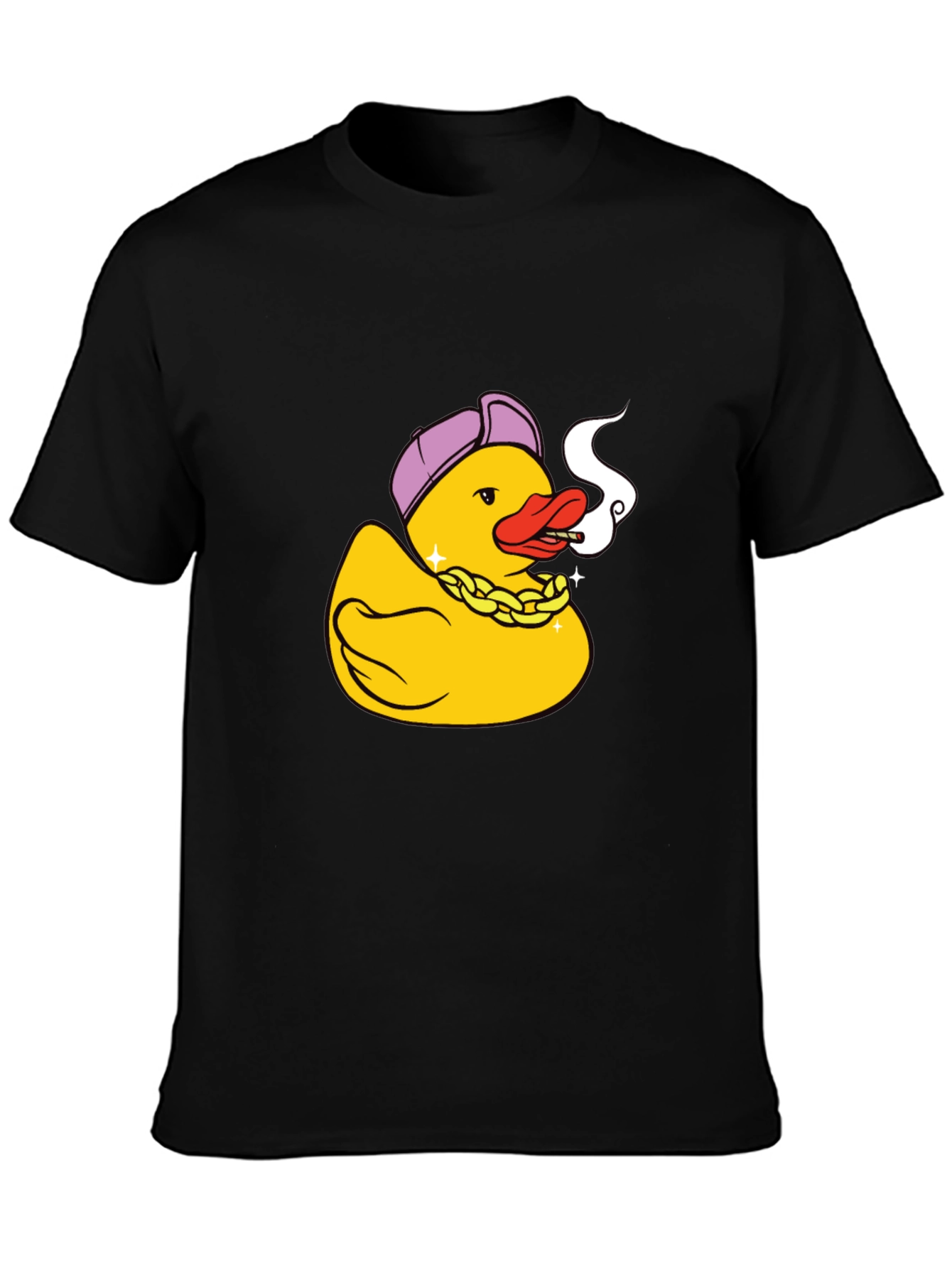 Gangster Duck Graphic Tee - Cool & Funny