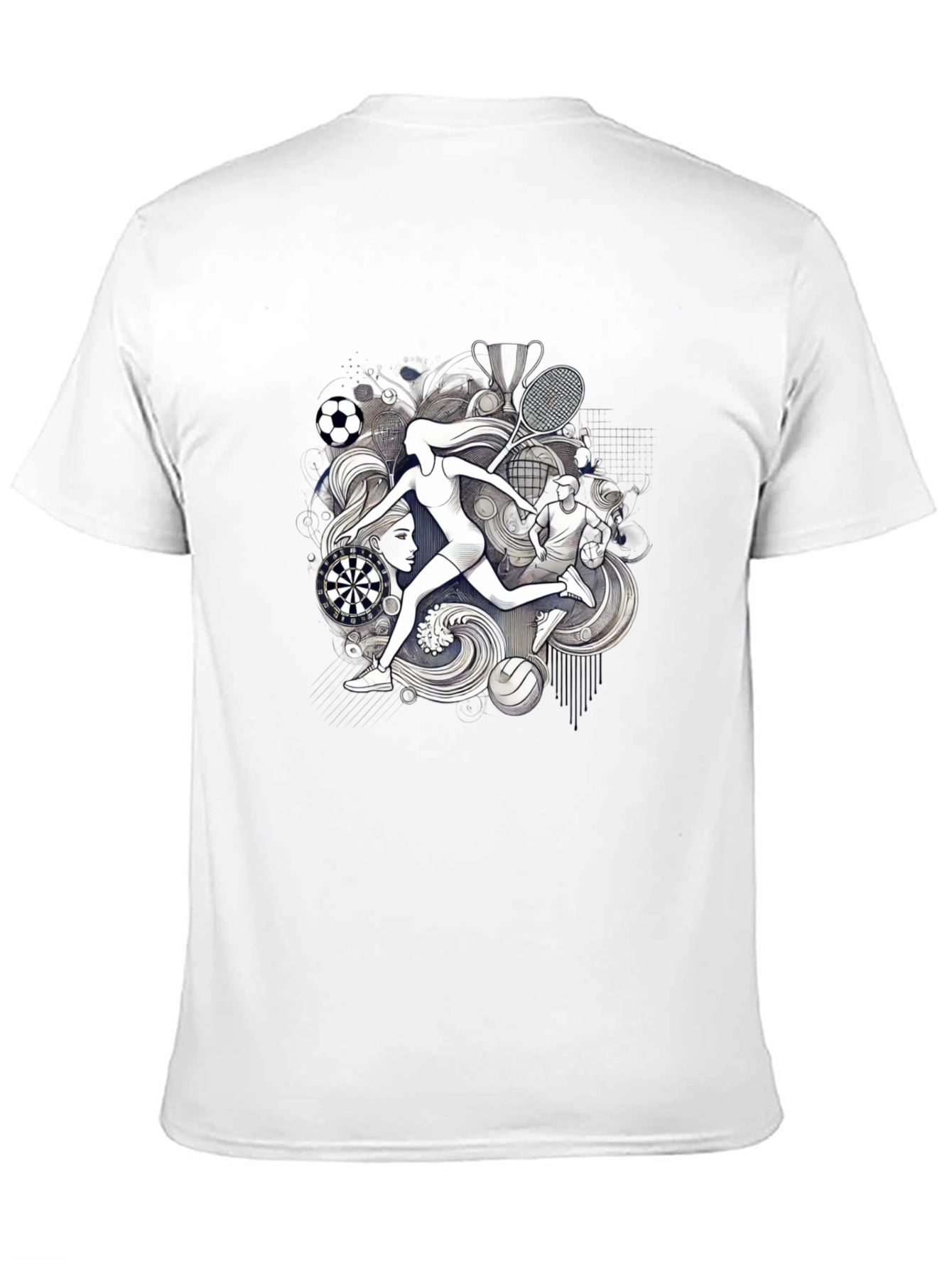 Sports Themed Graphic Tee