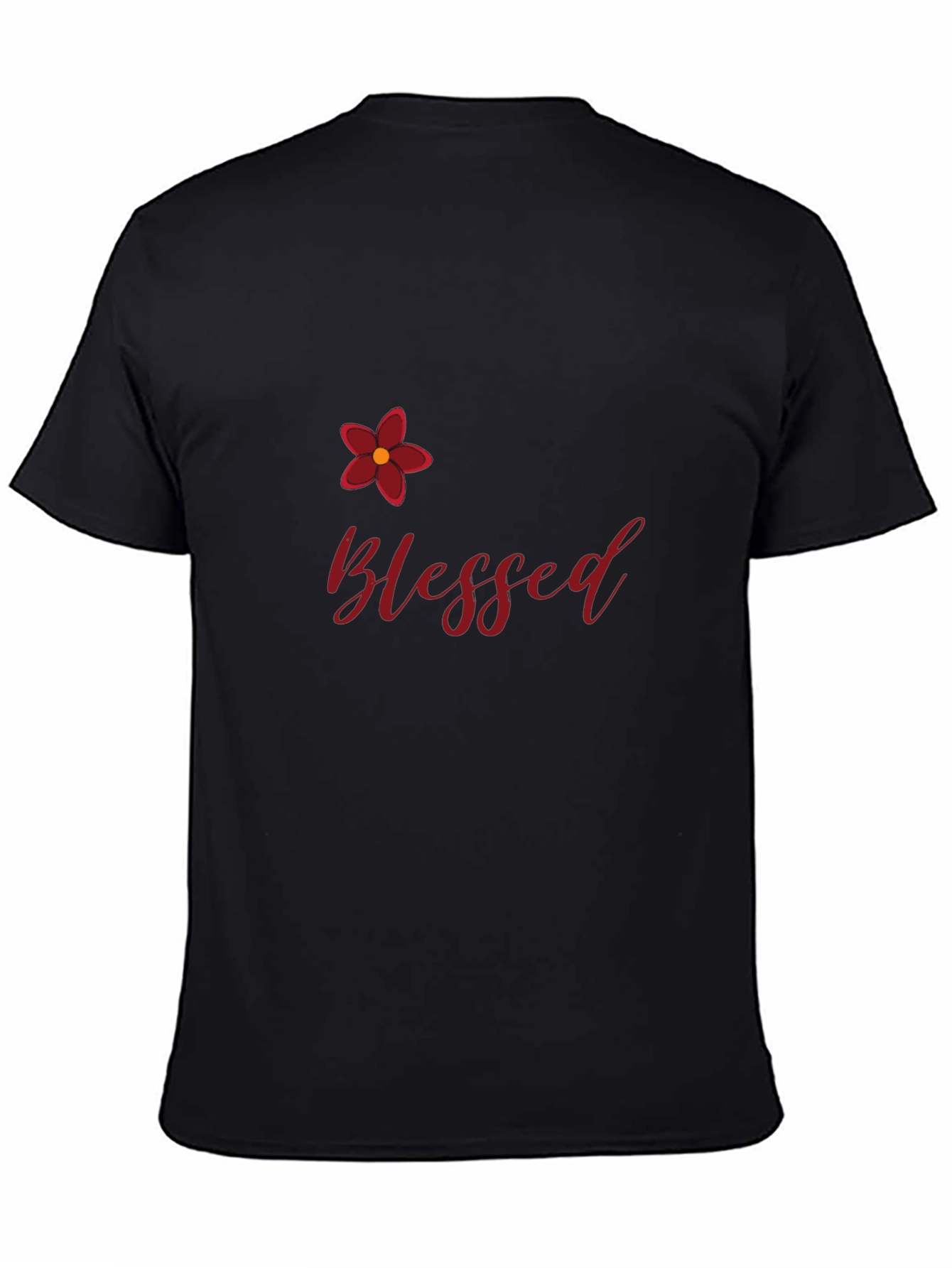 Blessed Graphic Tee - Stylish Black Shirt