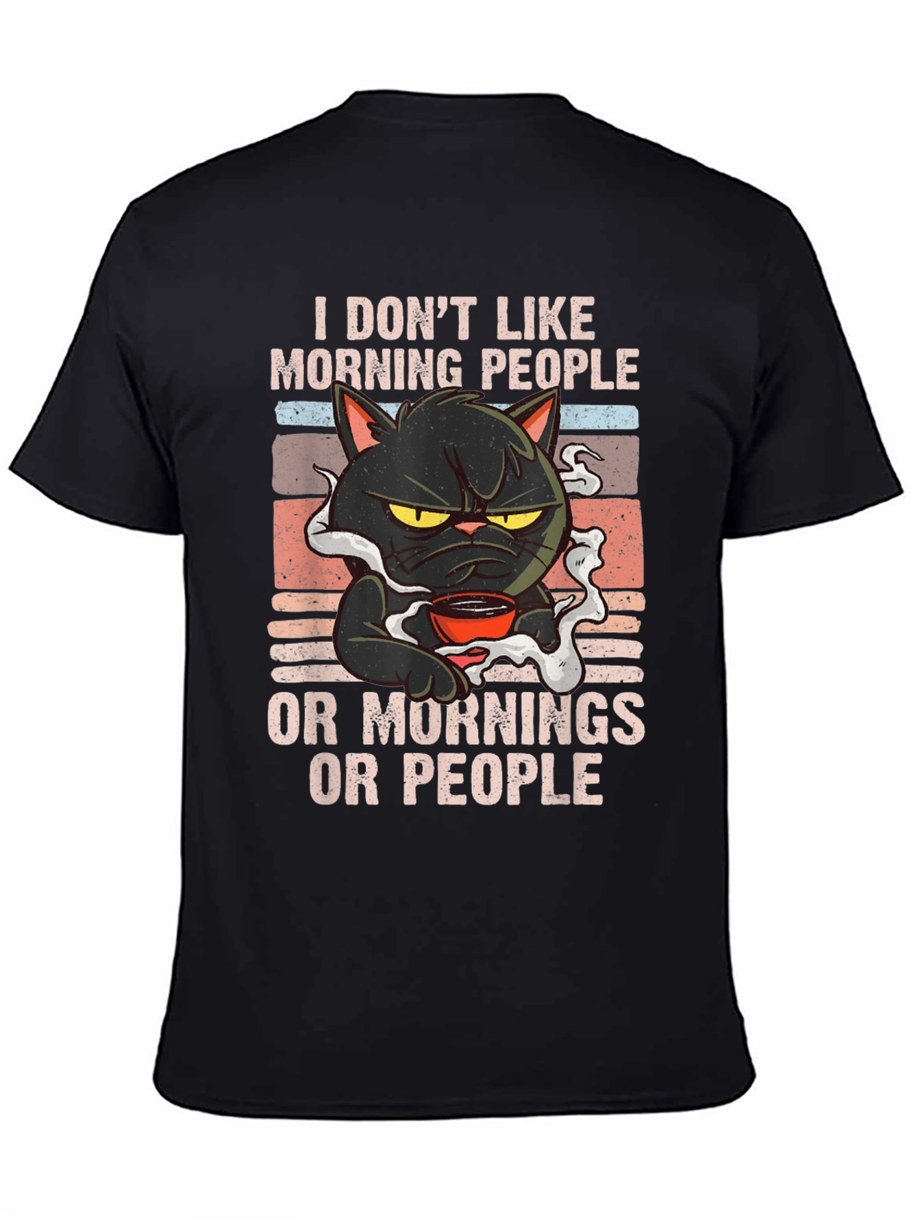 Grumpy Cat Morning People T-Shirt
