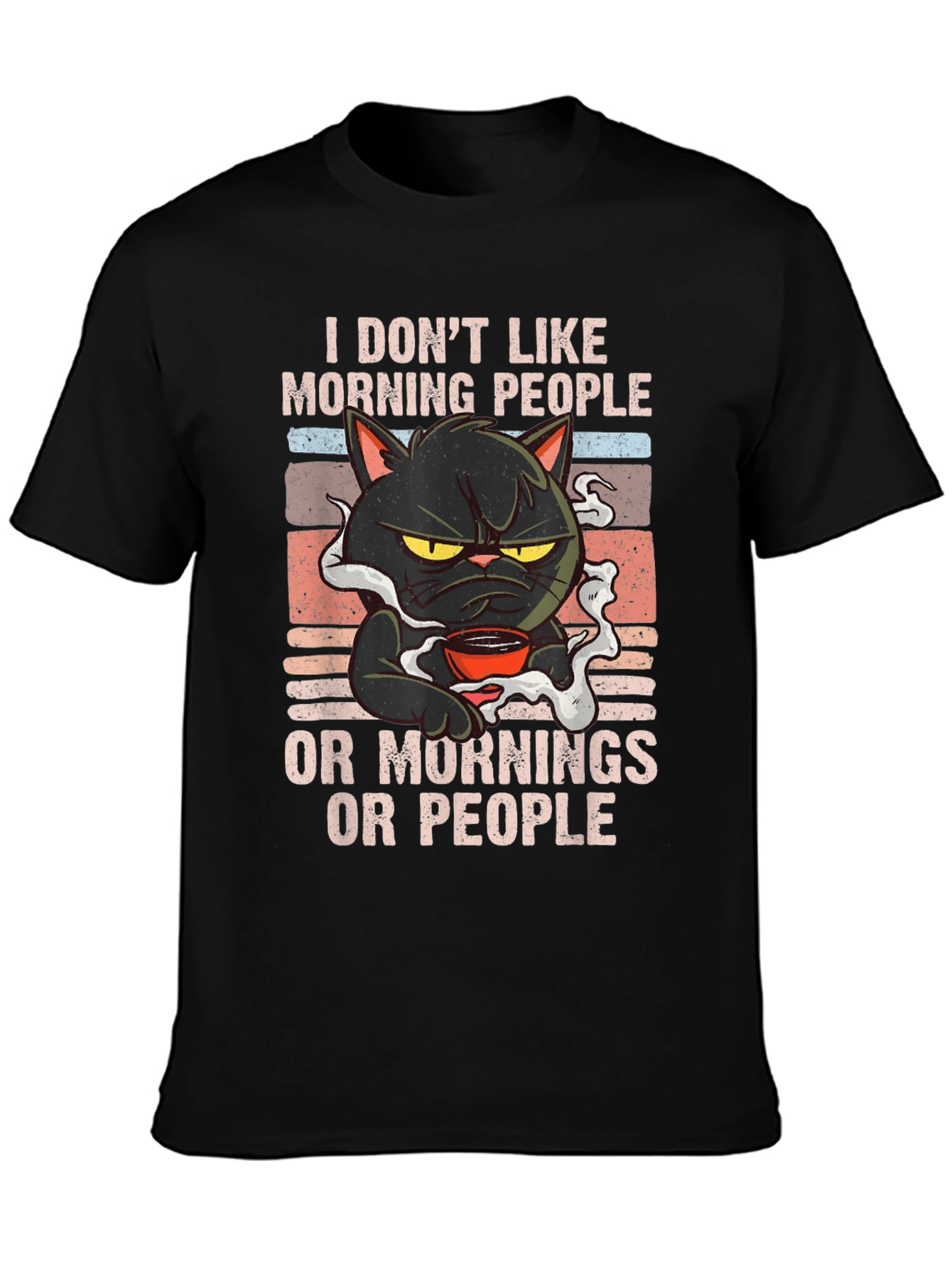 Grumpy Cat Morning People T-Shirt