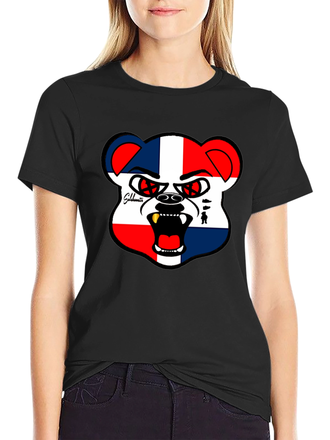 Dominican Republic Bear T-Shirt - Bold Graphic Tee