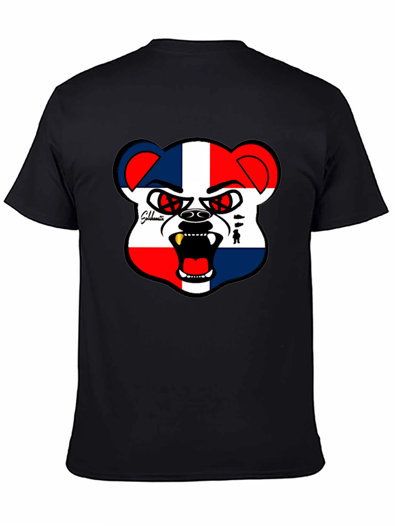 Dominican Republic Bear T-Shirt - Bold Graphic Tee