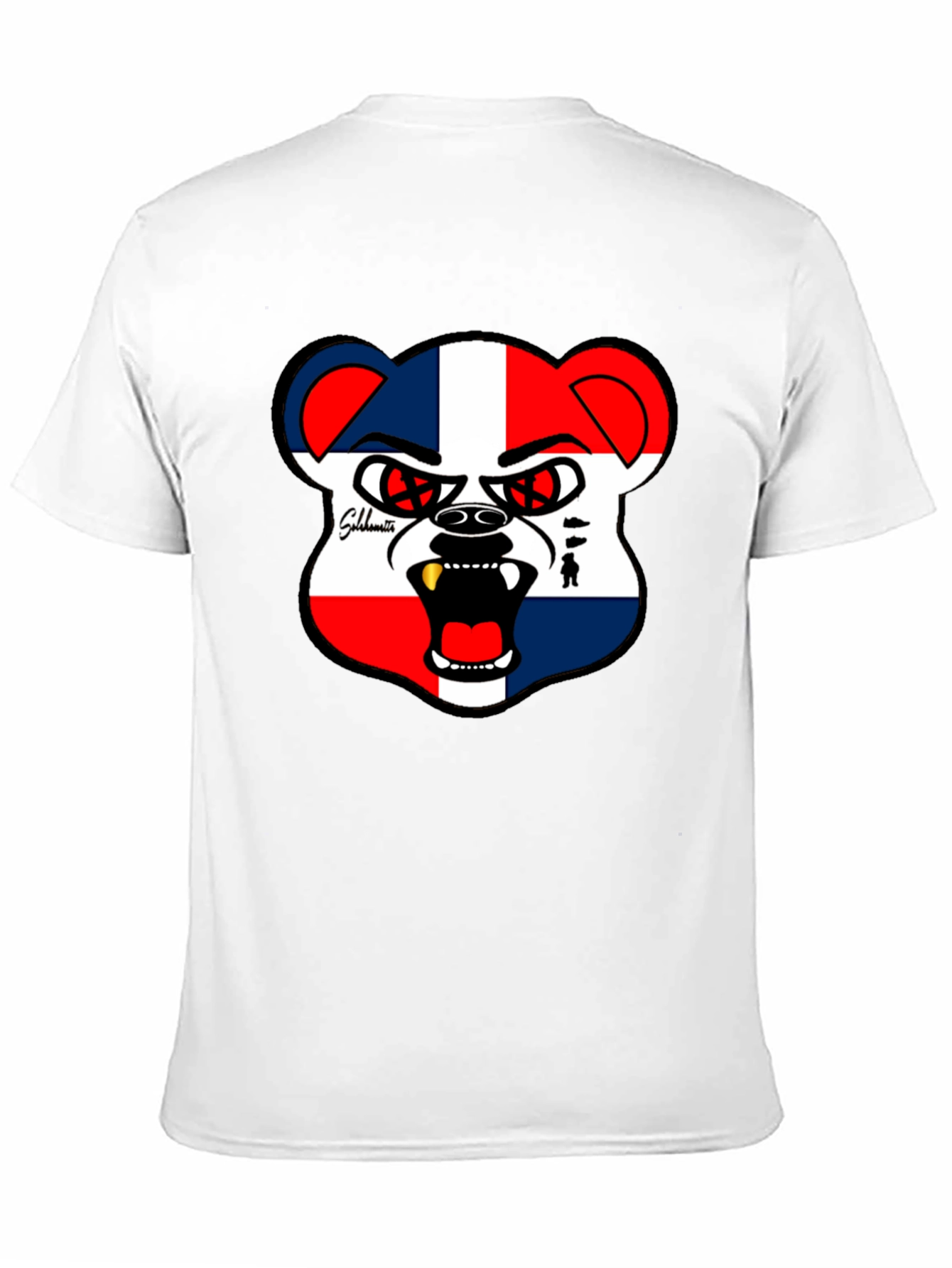 Dominican Republic Bear T-Shirt - Bold Graphic Tee