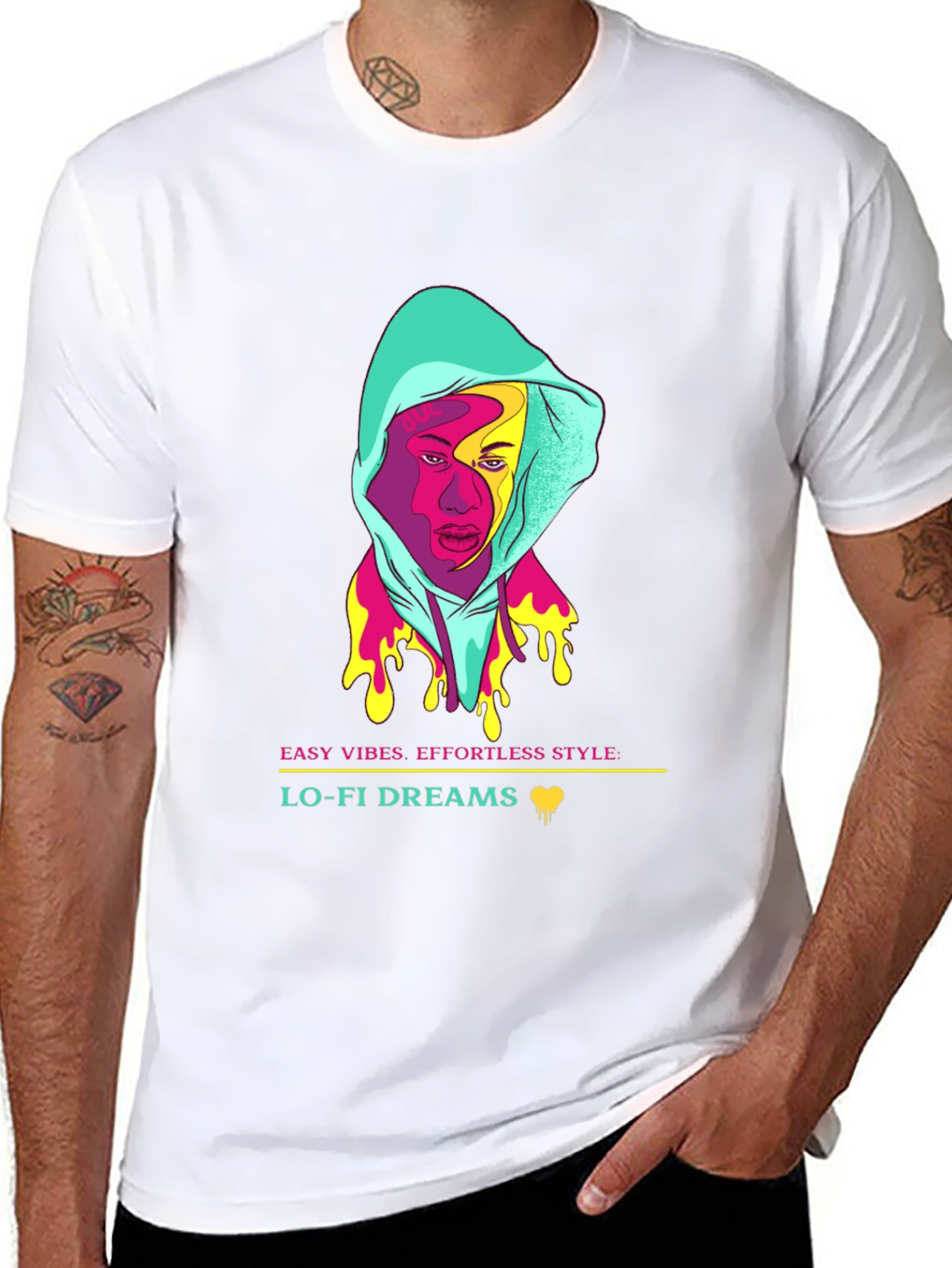 Lo-Fi Dreams Graphic Tee - Easy Vibes