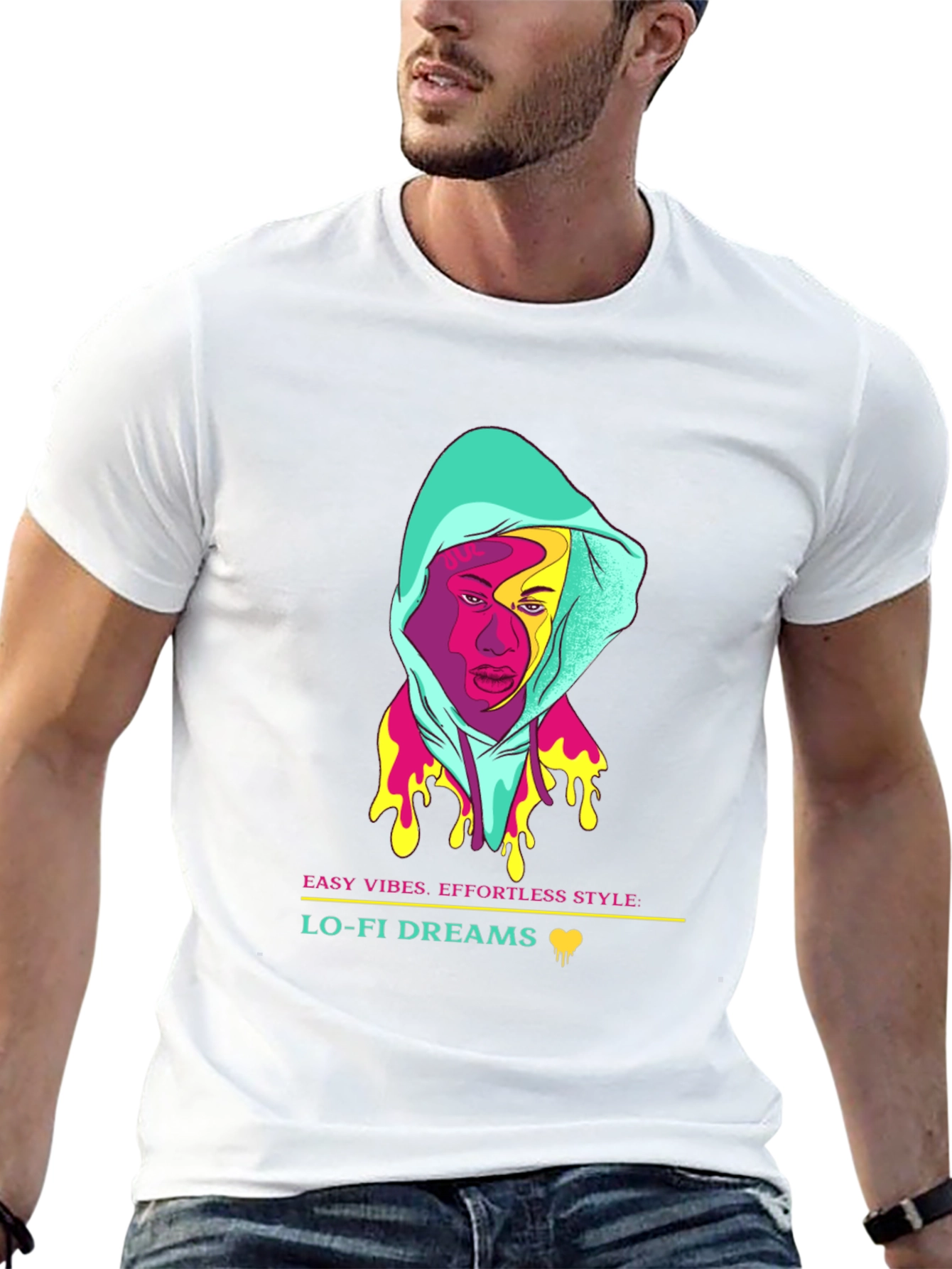 Lo-Fi Dreams Graphic Tee - Easy Vibes