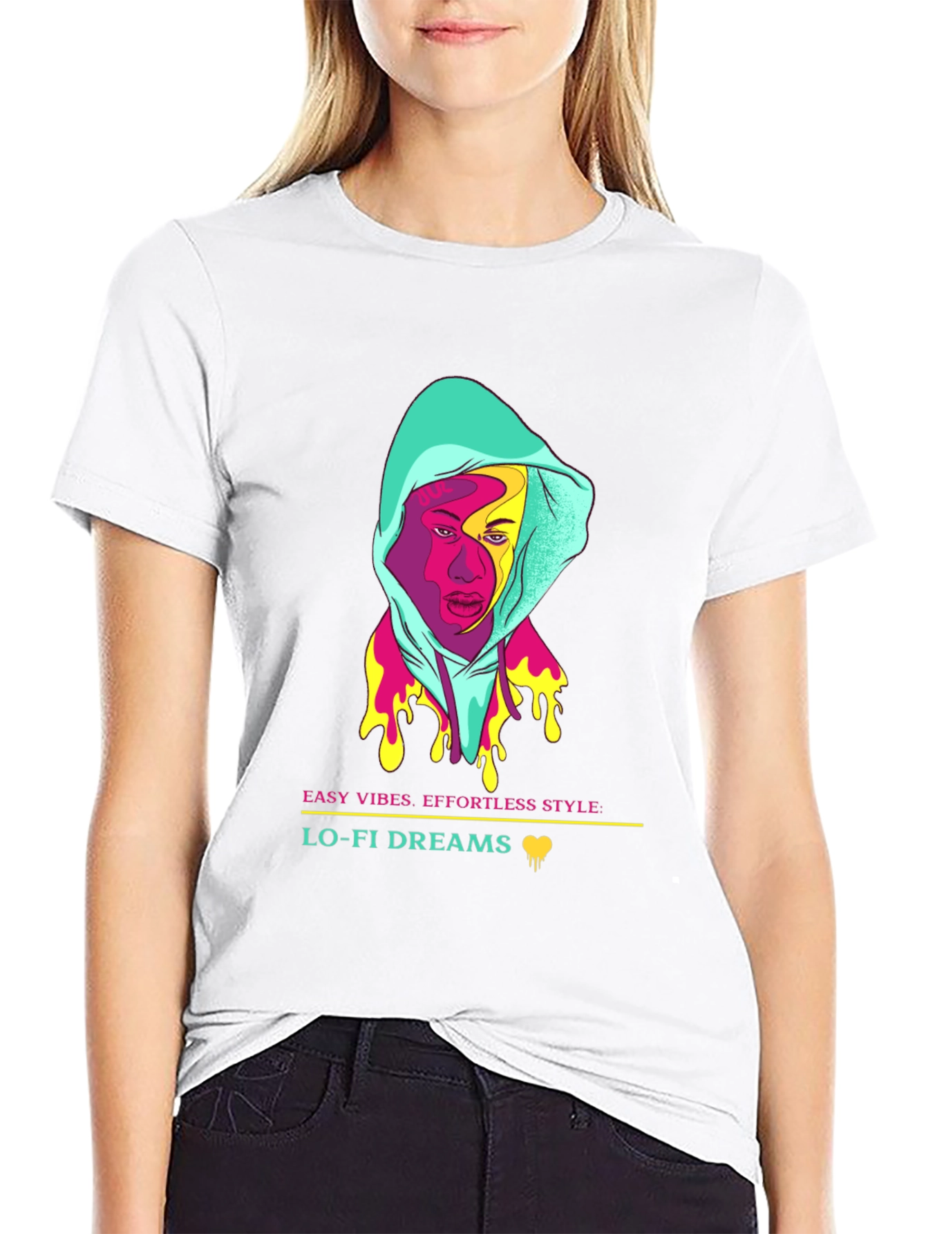 Lo-Fi Dreams Graphic Tee - Easy Vibes