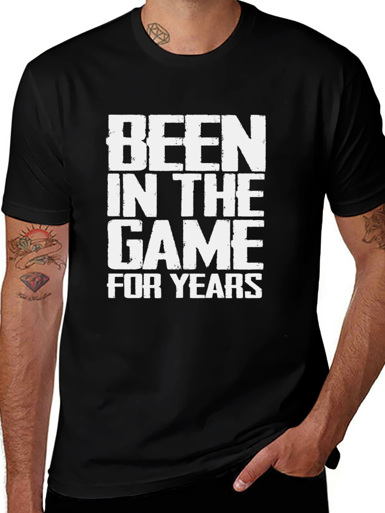 Been in the Game Tee - Mens Black T-Shirt