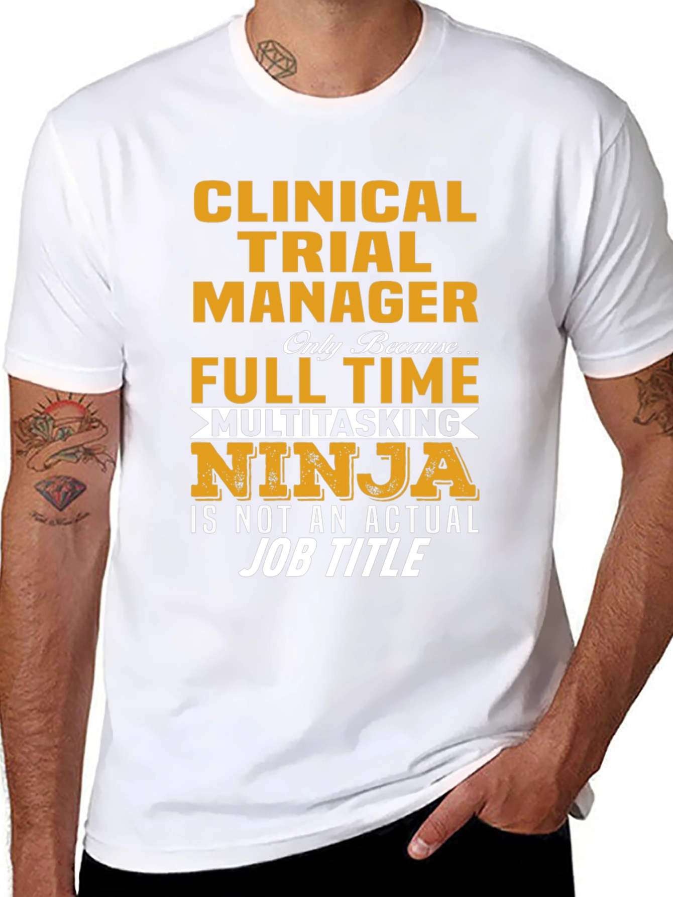Clinical Trial Manager Ninja T-Shirt