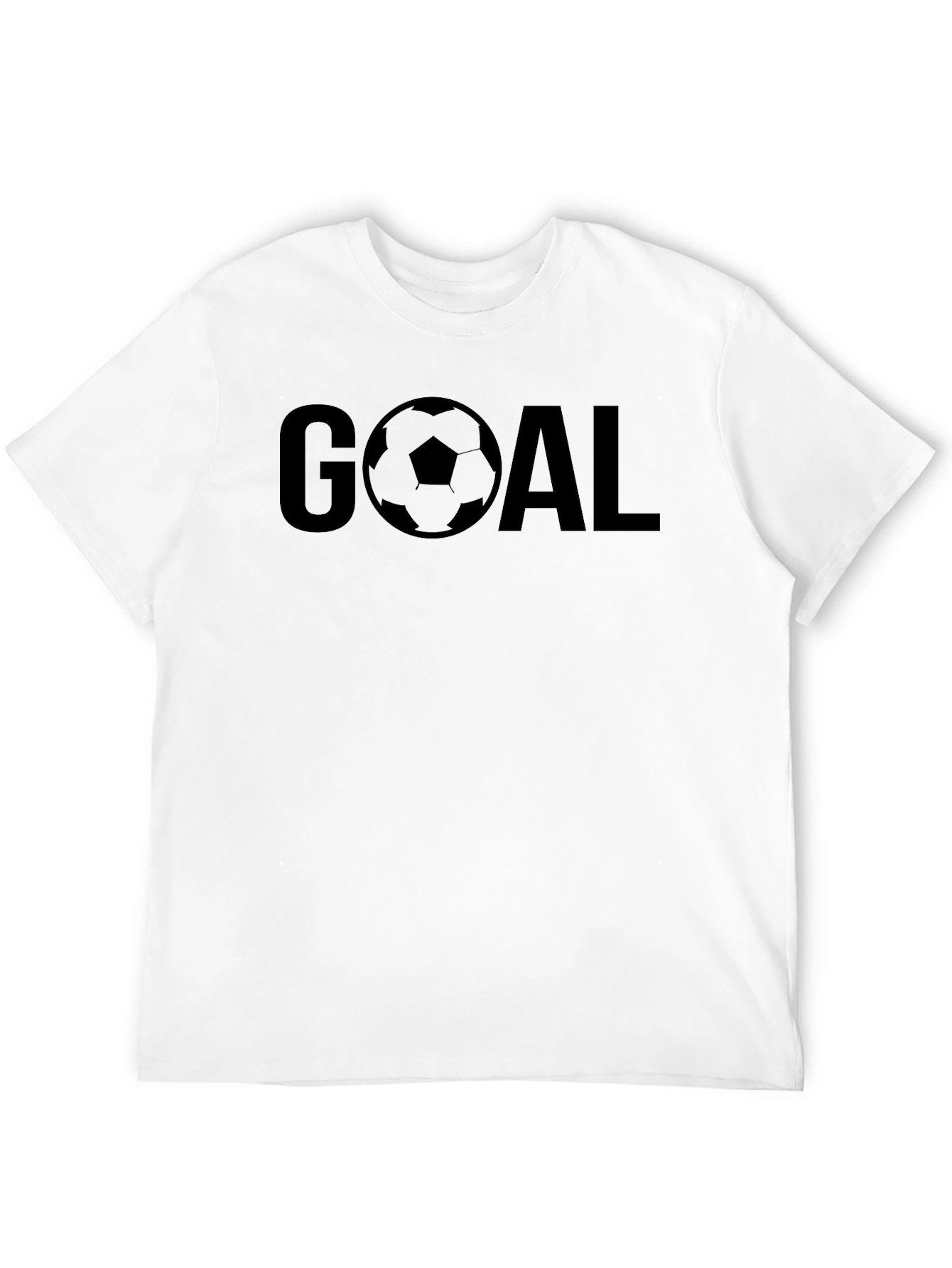 Mens Goal Soccer Graphic T-Shirt