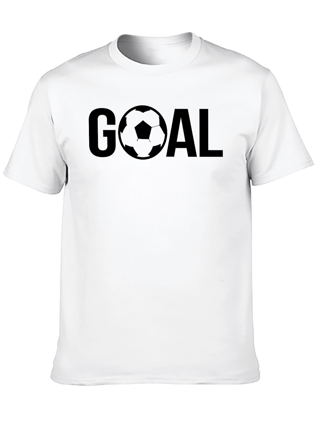 Mens Goal Soccer Graphic T-Shirt