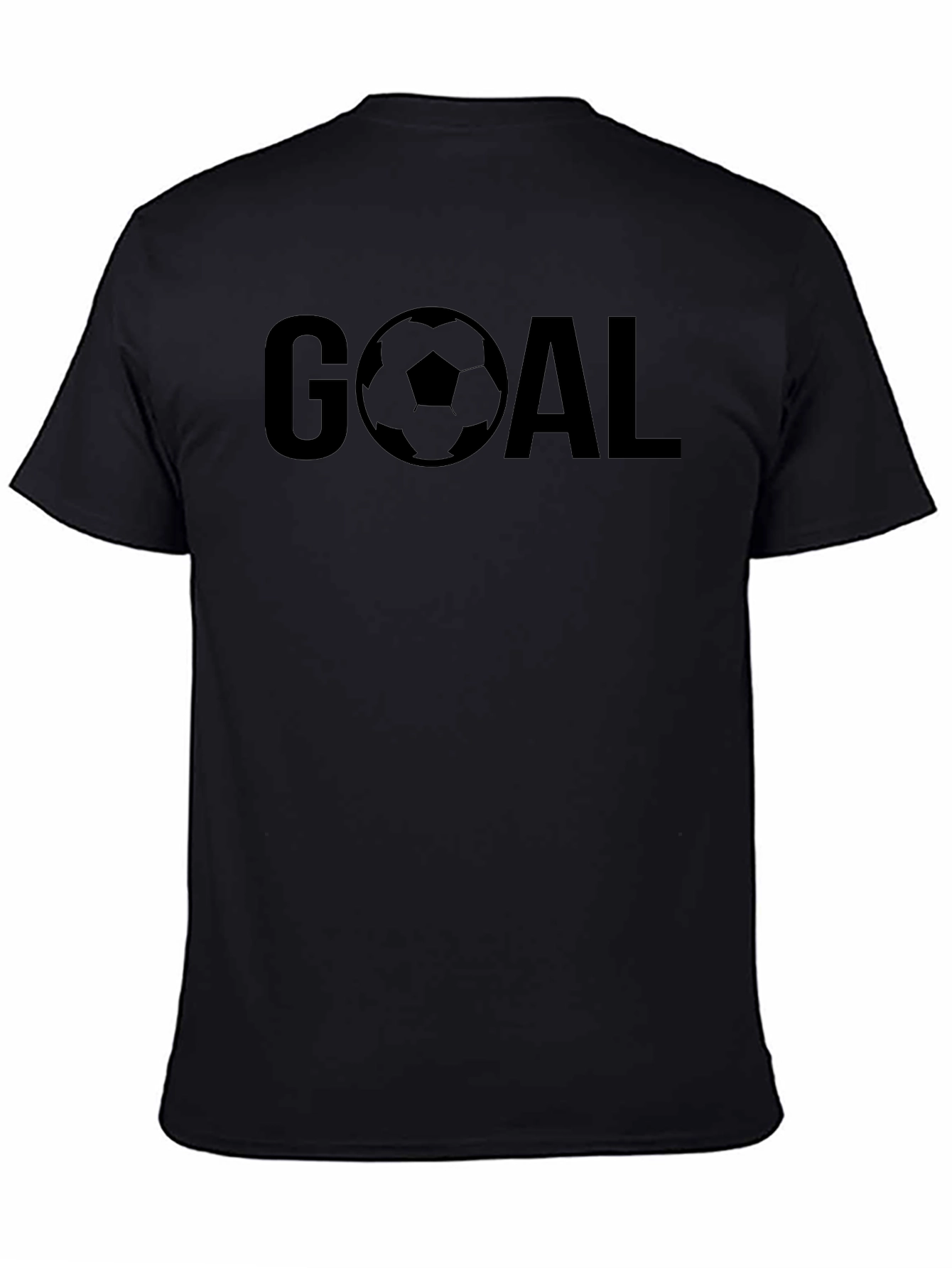 Mens Goal Soccer Graphic T-Shirt