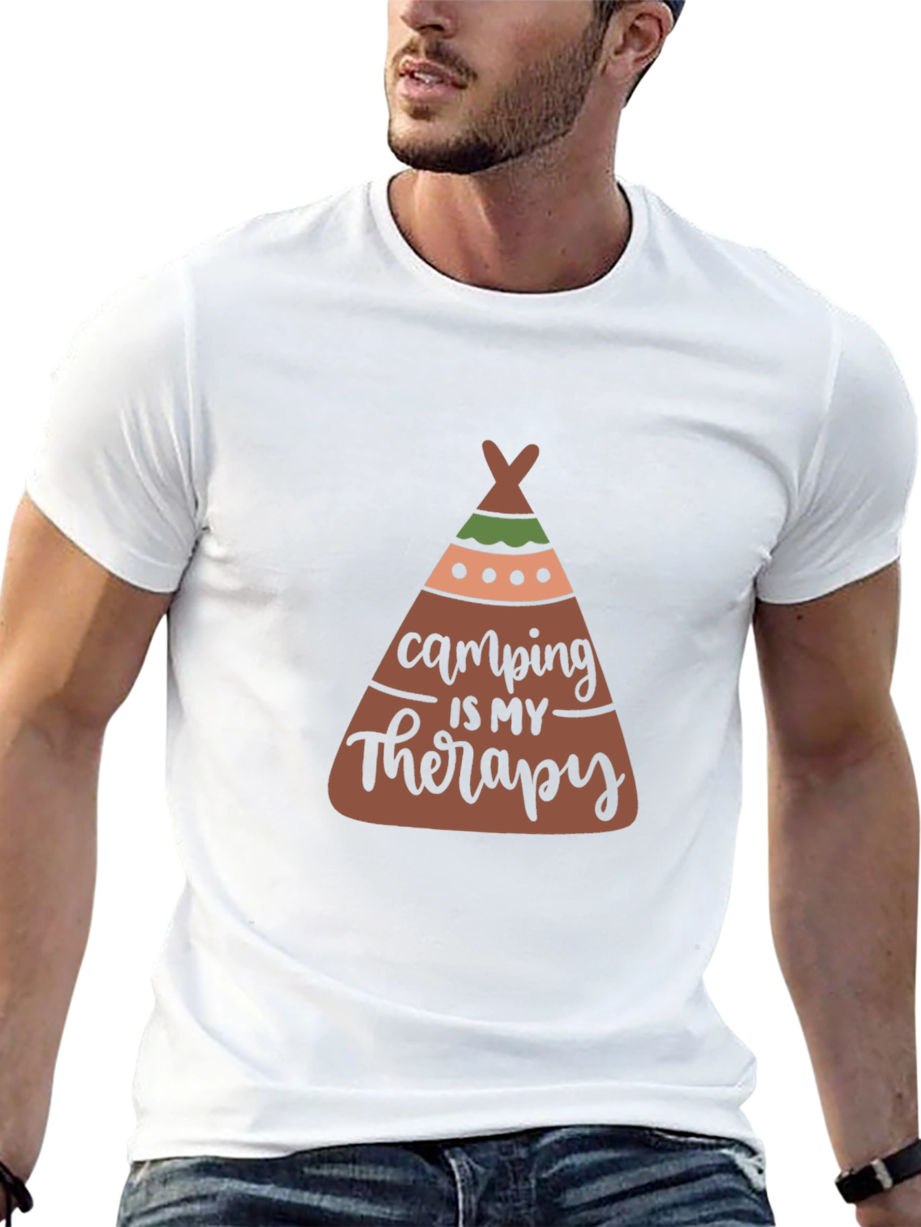 Camping Therapy T-Shirt: Adventure Awaits!