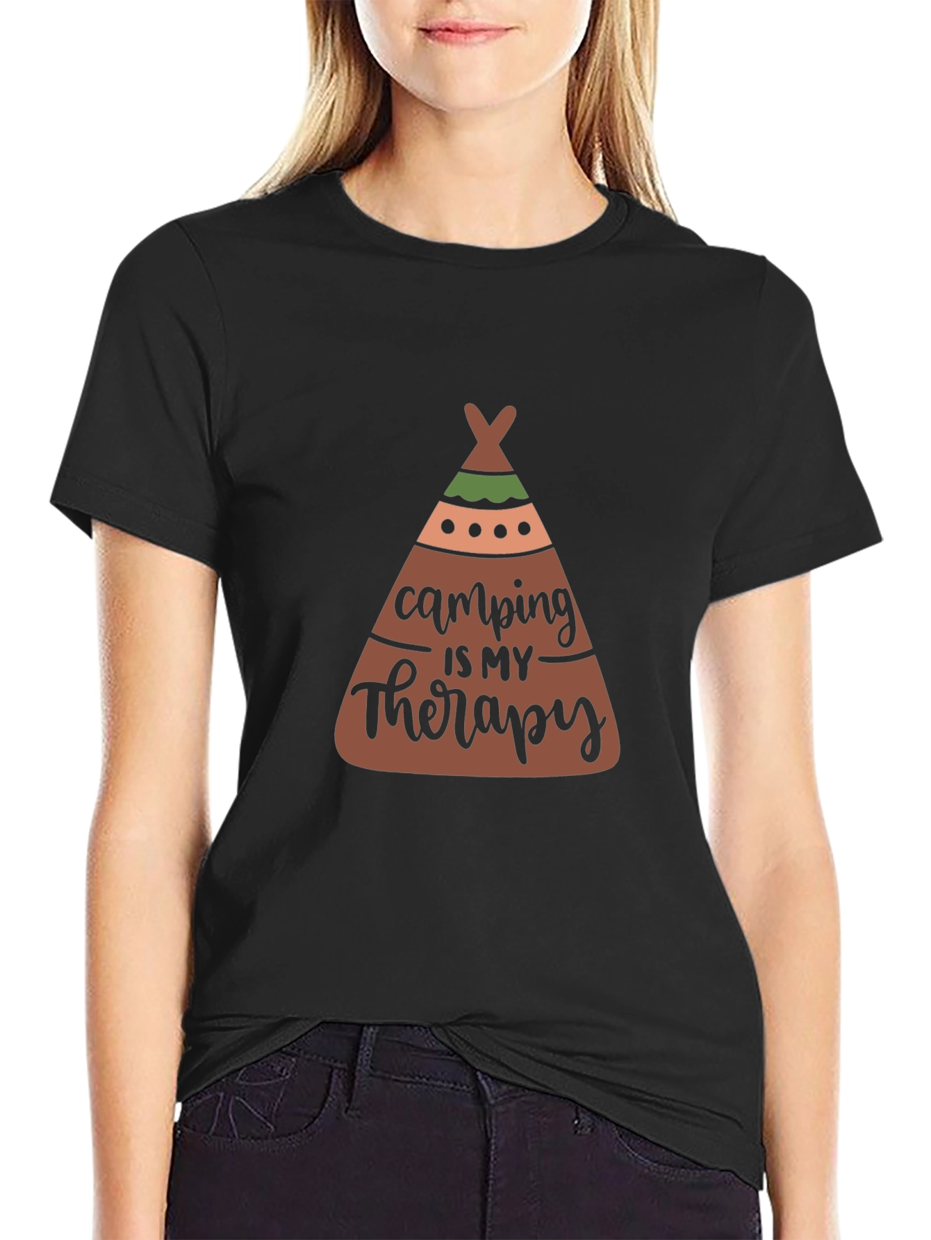 Camping Therapy T-Shirt: Adventure Awaits!