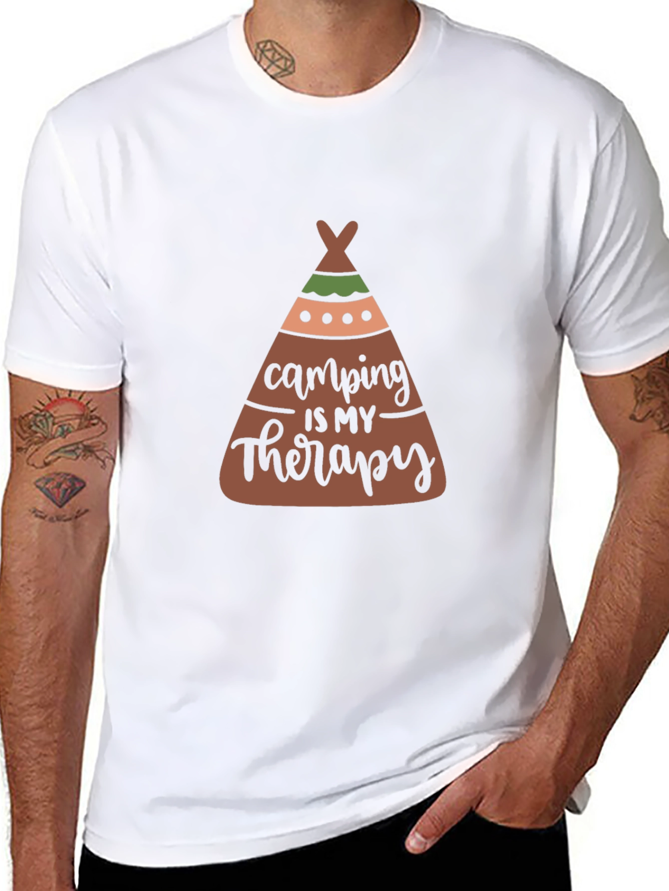 Camping Therapy T-Shirt: Adventure Awaits!
