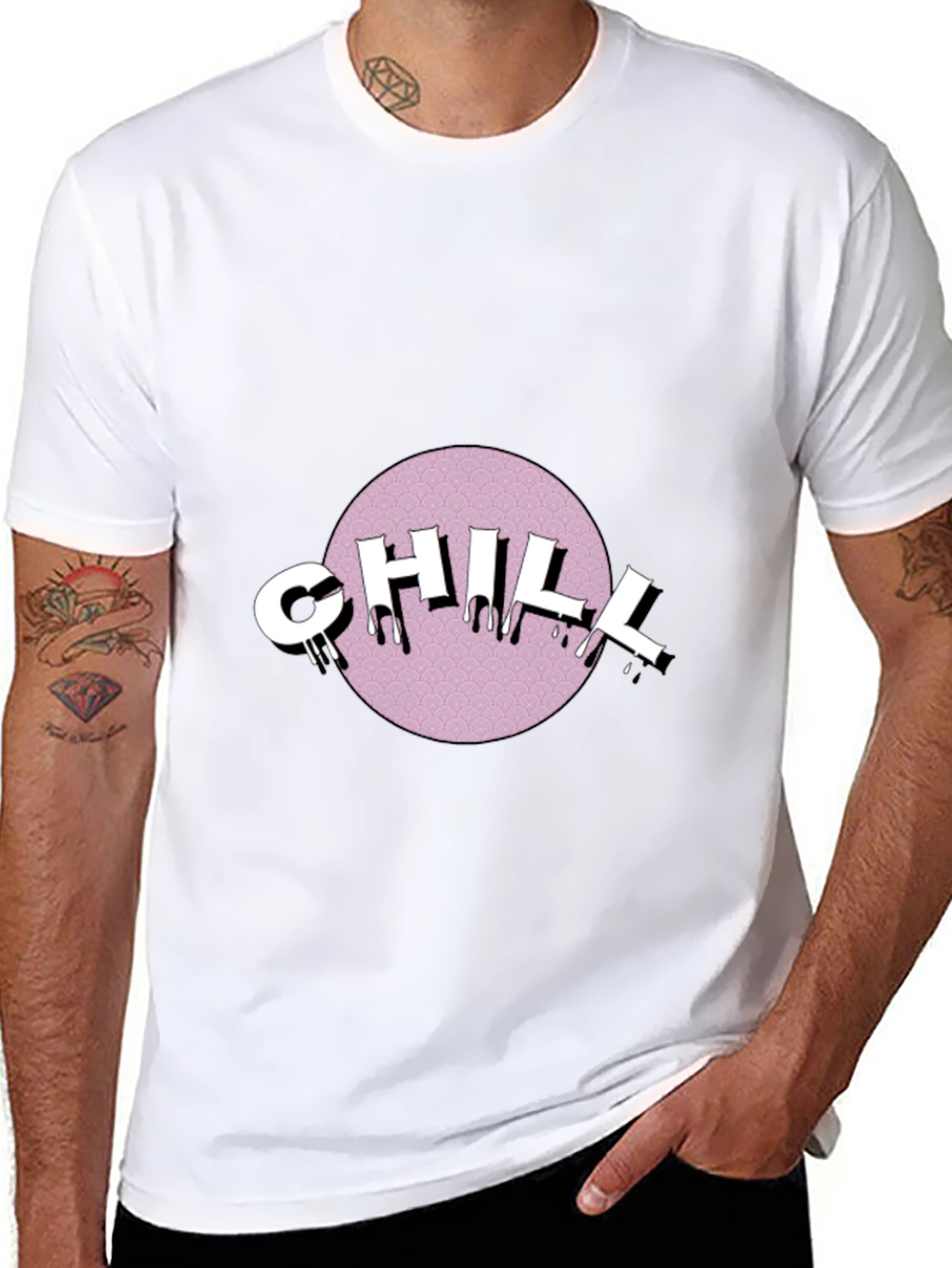 Chill Graphic Tee - Stylish Relaxed Fit