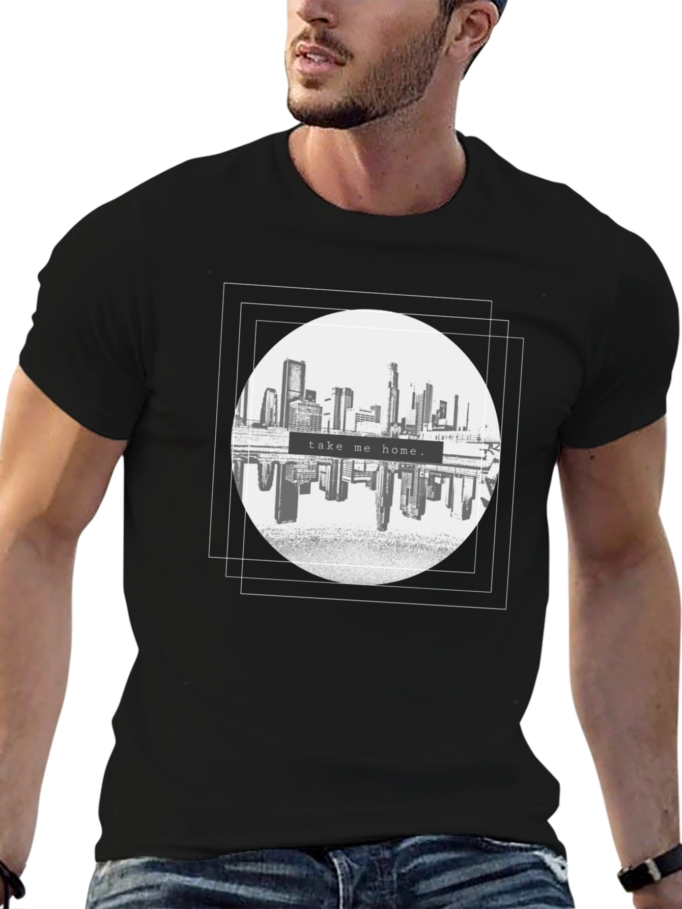 Cityscape Graphic Tee - Take Me Home T-Shirt
