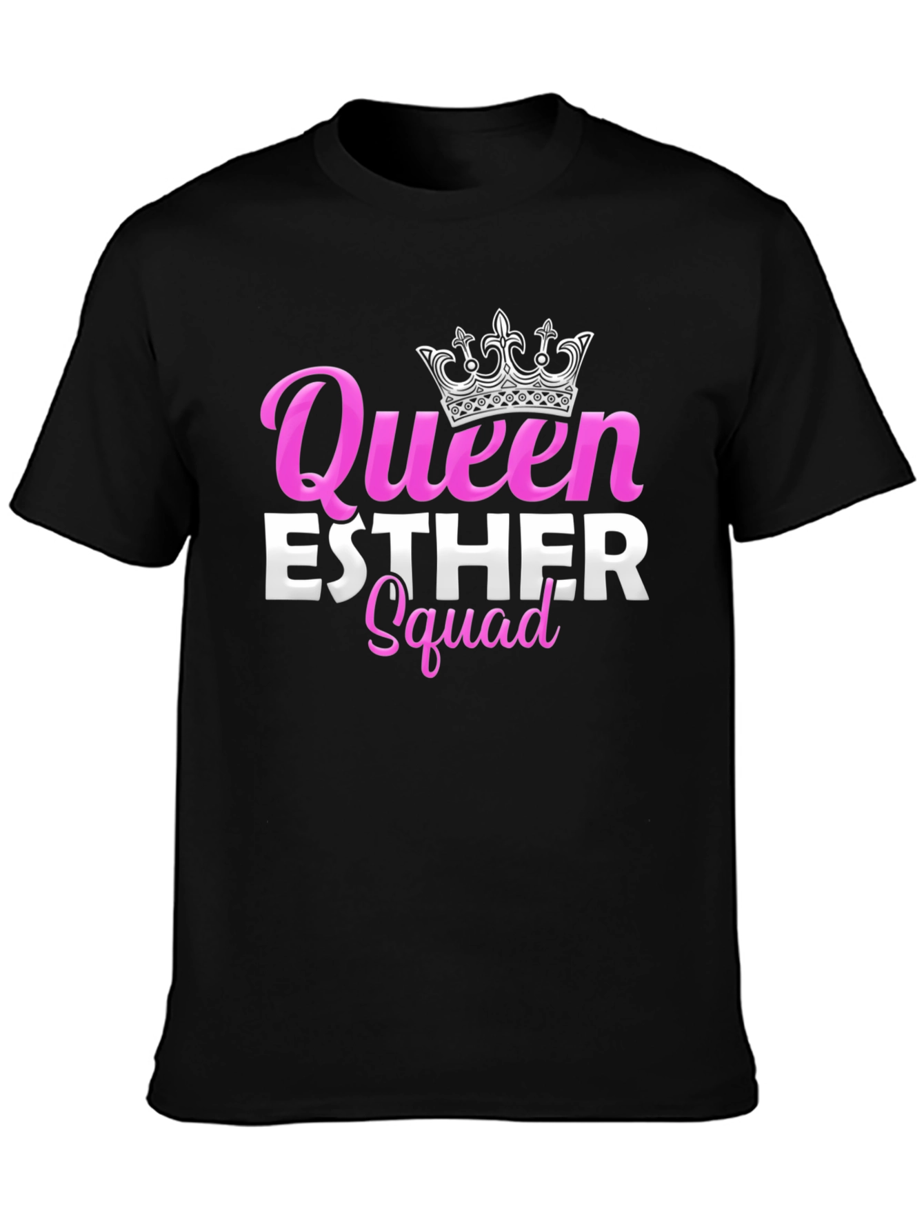 Queen Esther Squad Tee - Stylish Graphic T-Shirt