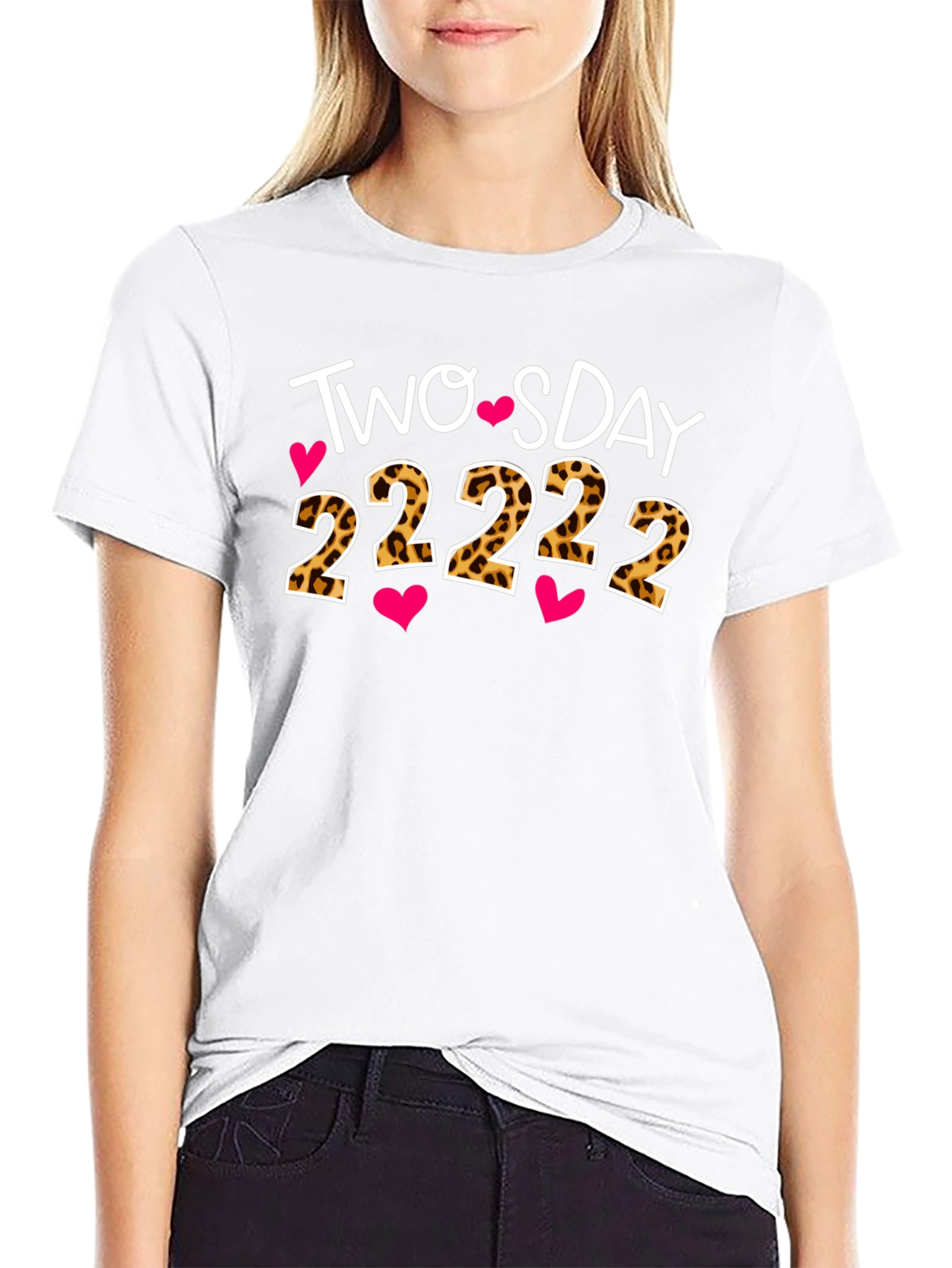 Twosday 2 22 22 Black T-Shirt