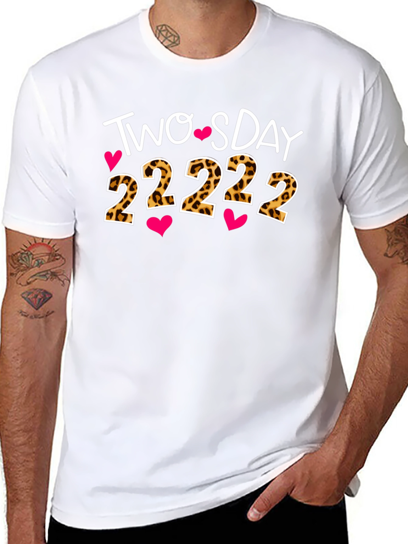 Twosday 2 22 22 Black T-Shirt