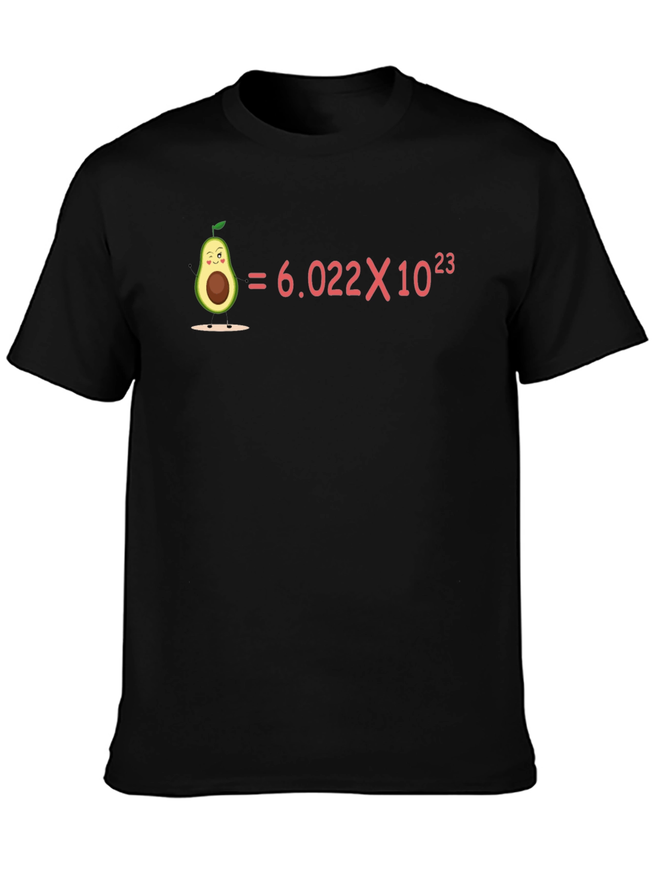 Avogadros Number Avocado Humor T-Shirt