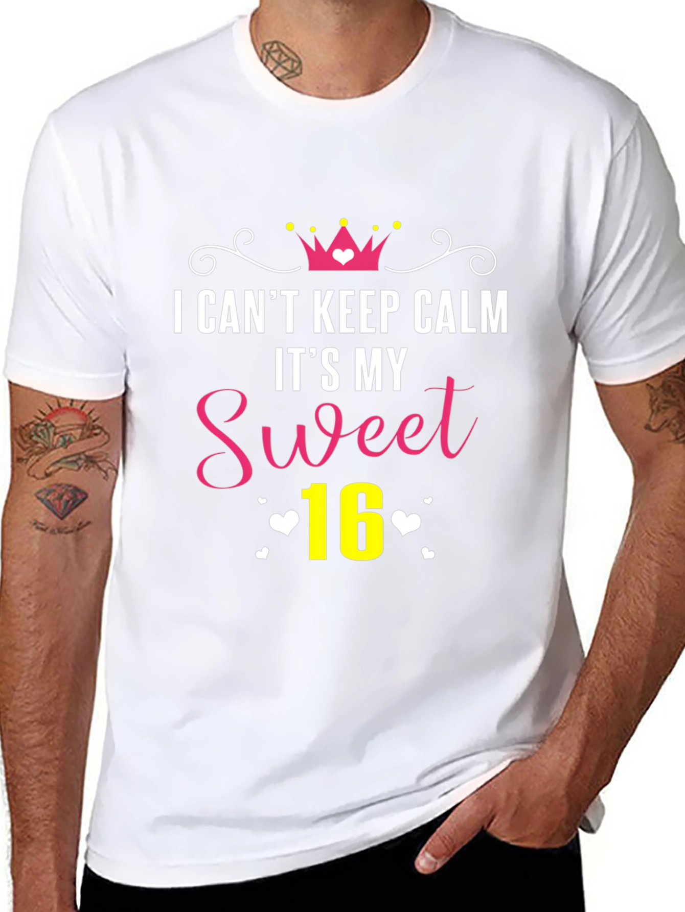 Sweet 16 Birthday T-Shirt: I Cant Keep Calm