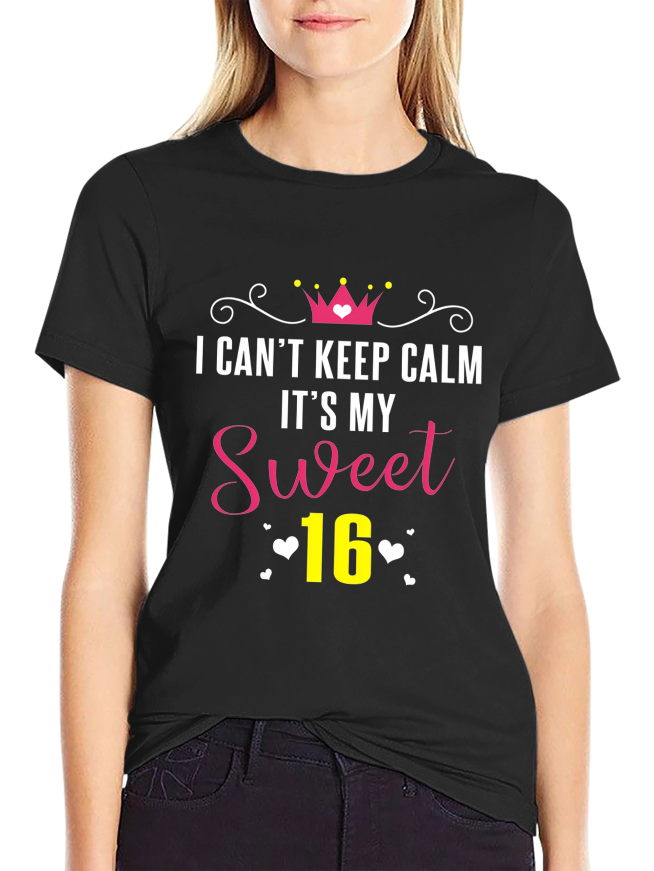 Sweet 16 Birthday T-Shirt: I Cant Keep Calm