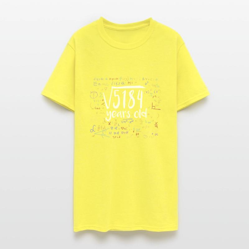 72nd Birthday Square Root of 5184: 72 Years Old