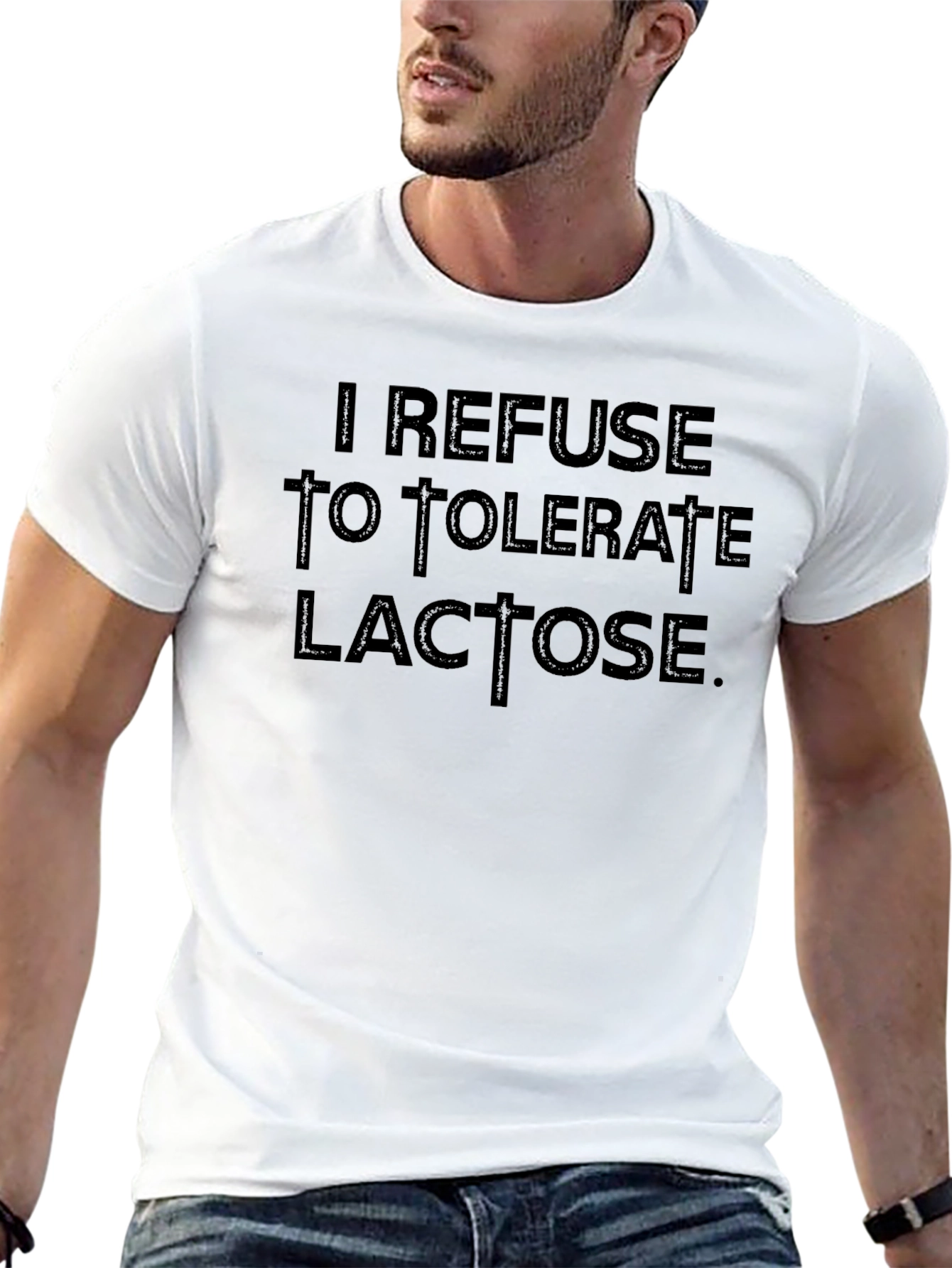 Refuse to Tolerate Lactose Graphic T-Shirt