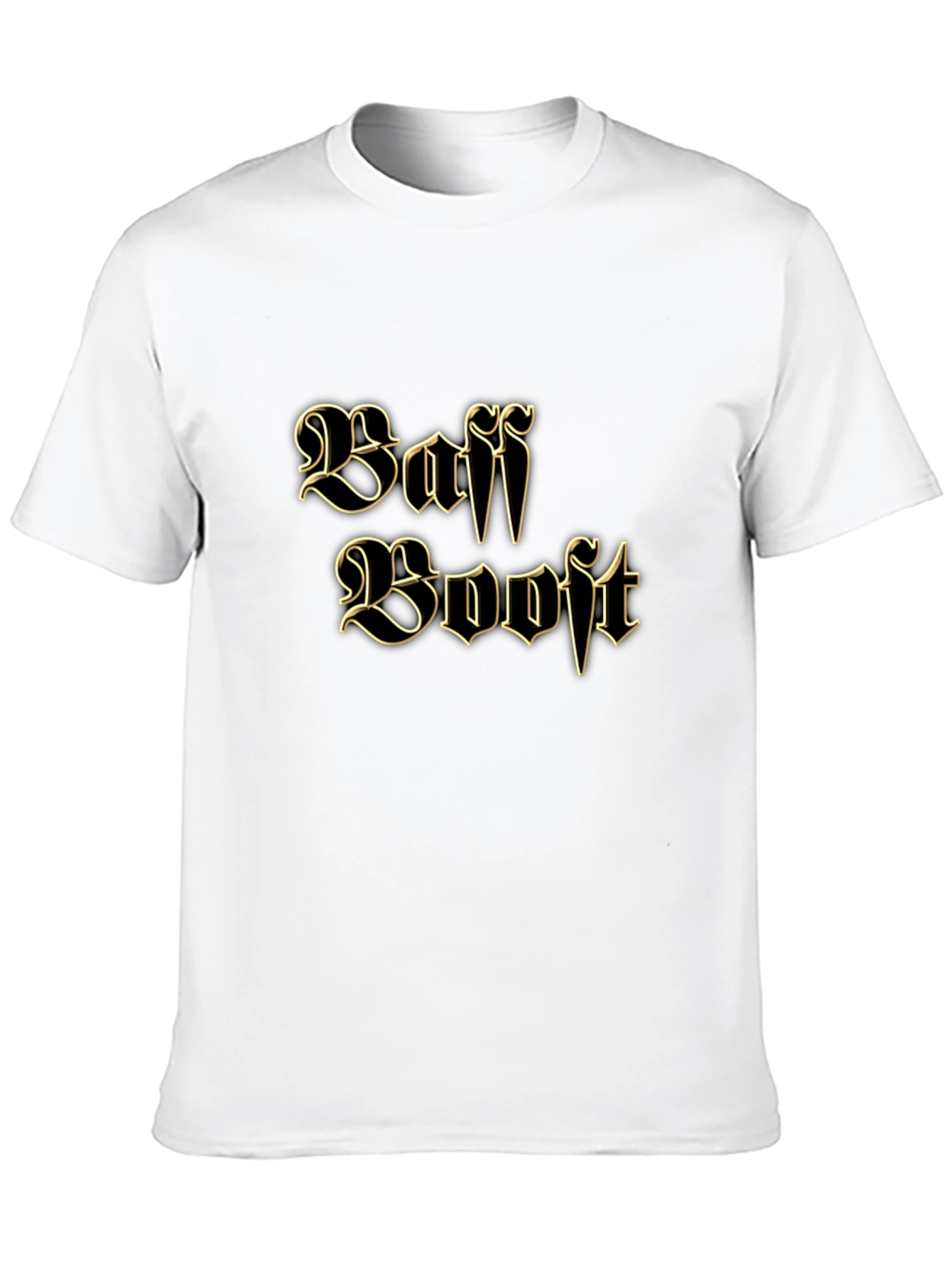 Baff Booft Graphic Tee - Black